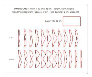 Parametric Wavy Wooden Furniture 02 - CNC files for cutting 3D model_11