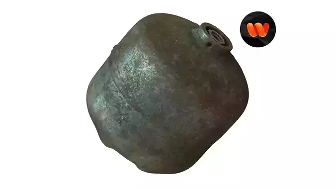 Old Gas Cylinder - Extreme Definition Scanned