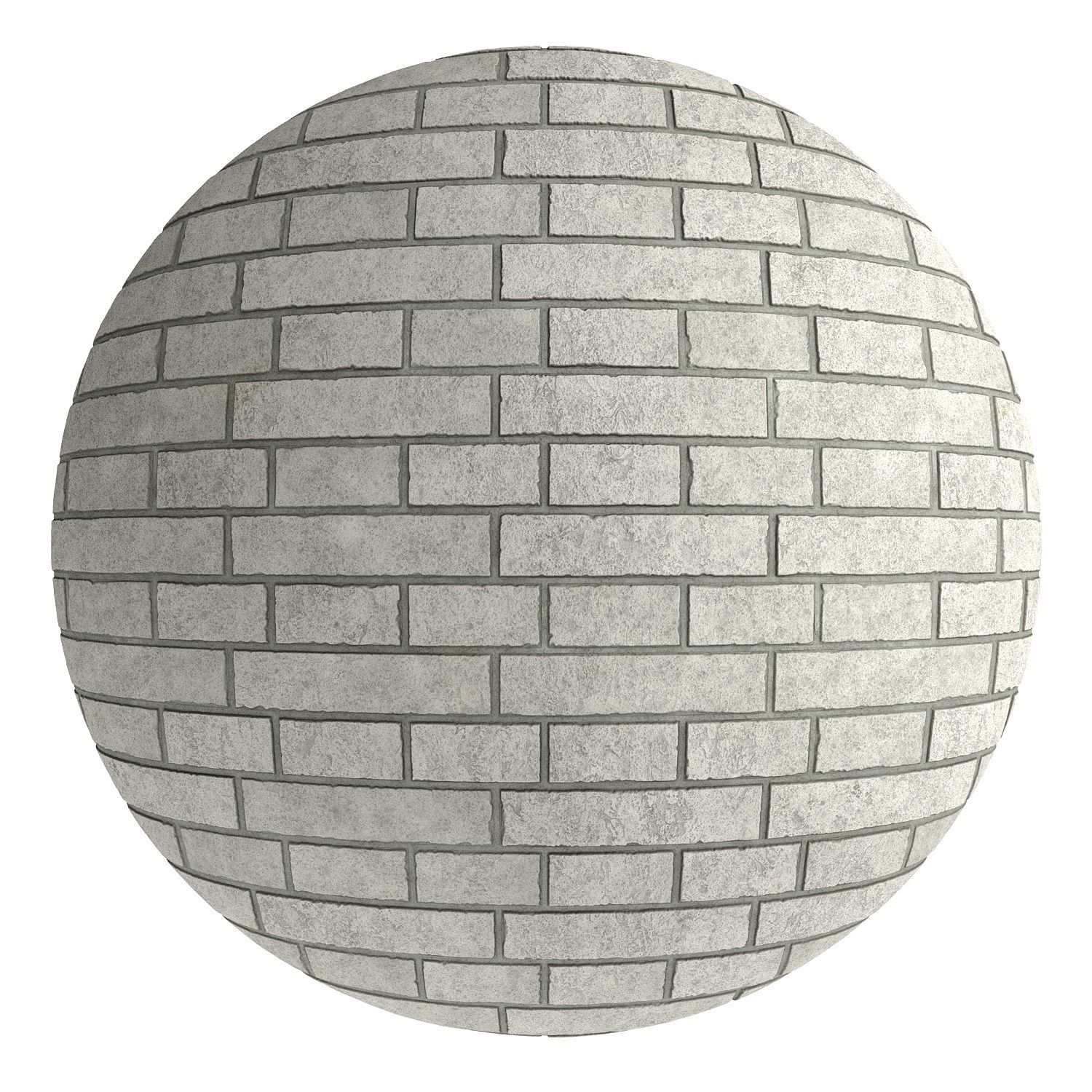 Materials 30- Brick Tiles In 5 color Pbr-4k Texture_2