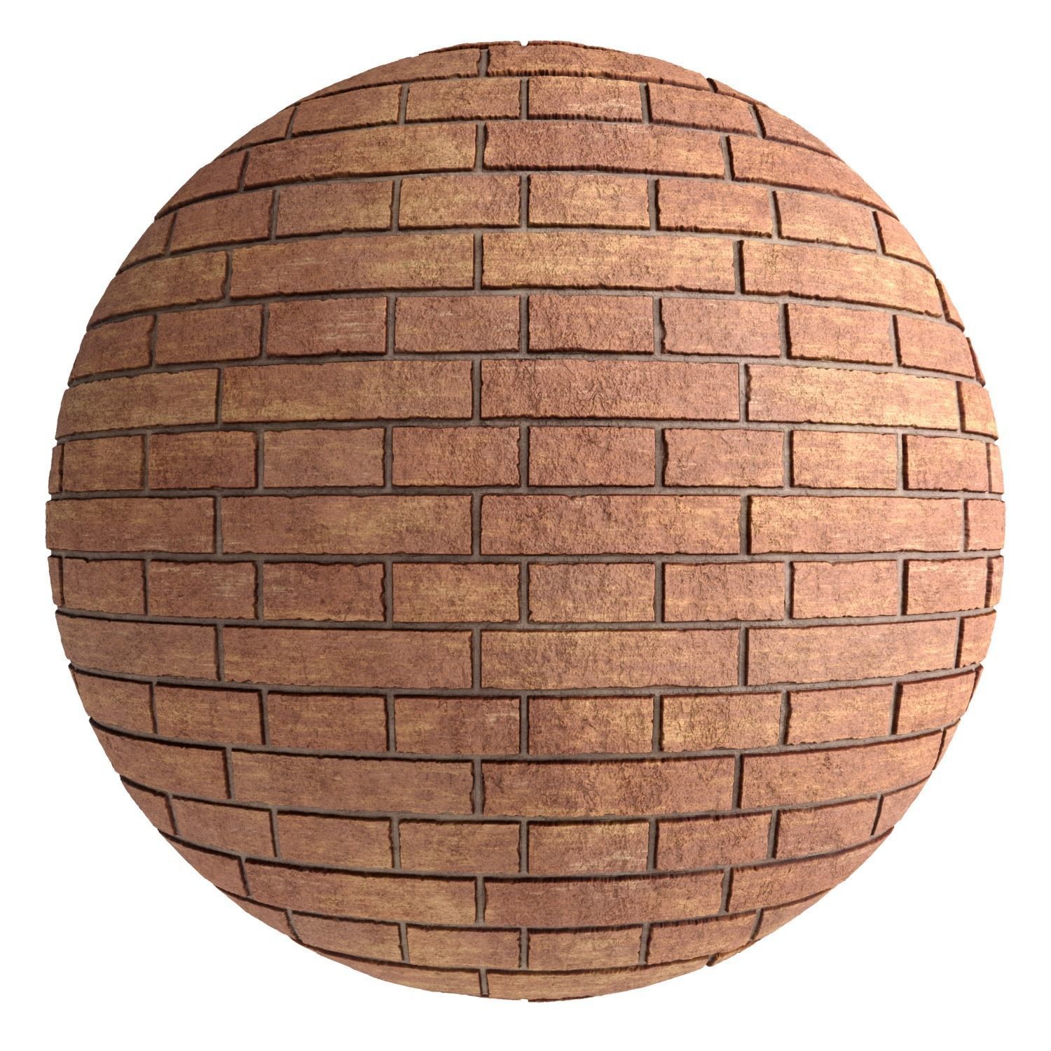 Materials 30- Brick Tiles In 5 color Pbr-4k Texture_5