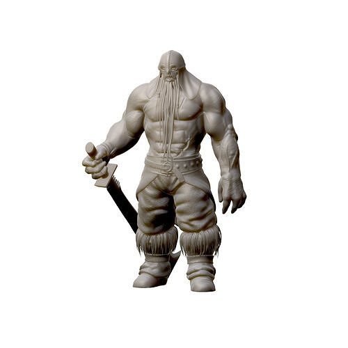The guardian of Valhalla 3D print model