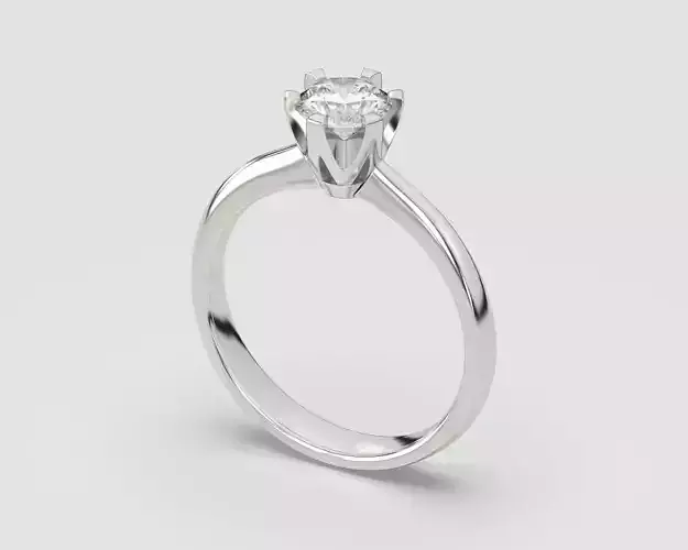 Engagement Solitaire Ring
