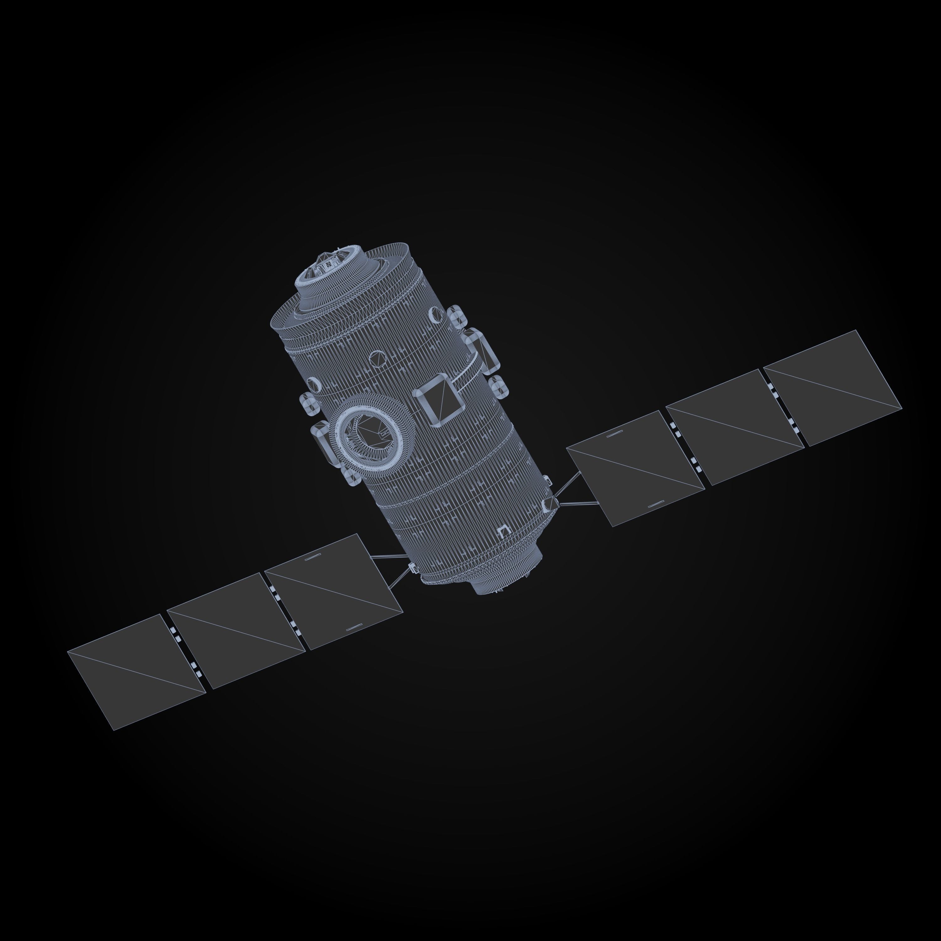 Gateway I-HAB Module 3D model_5