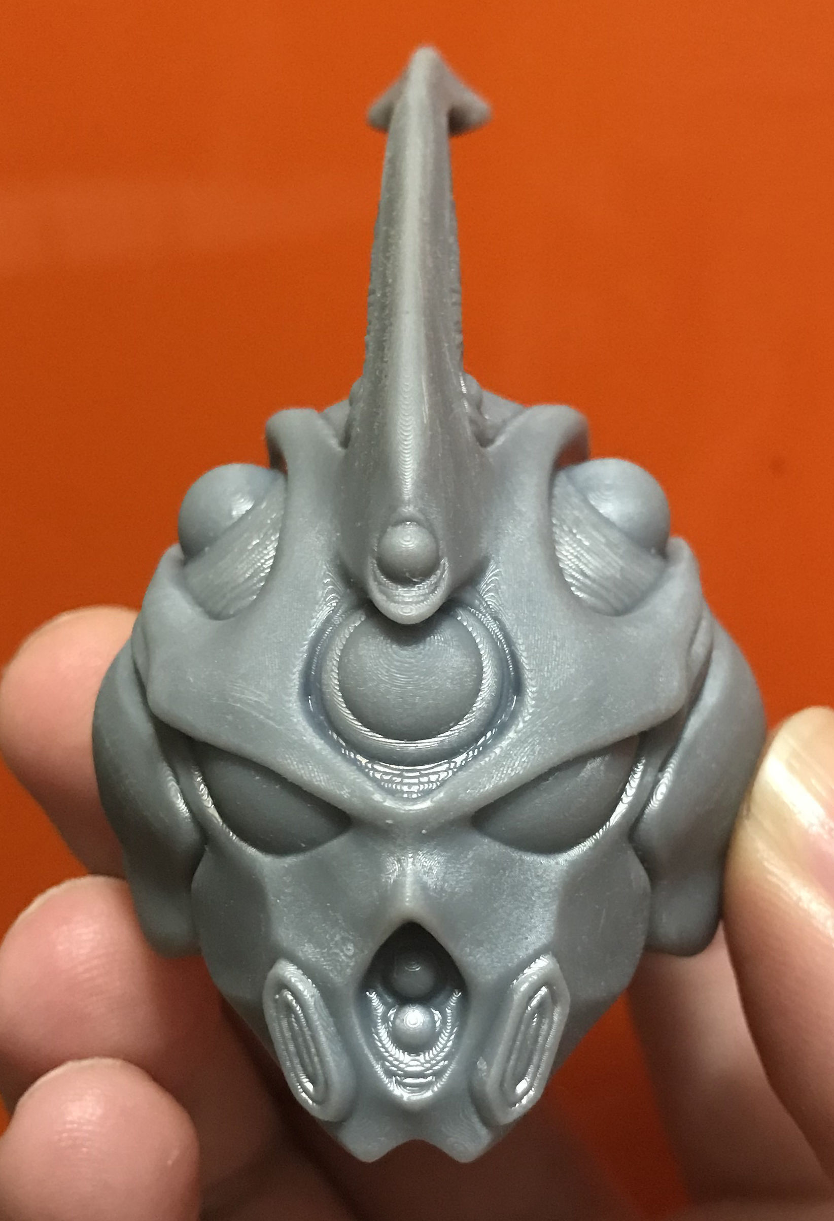 Guyver Unit 1 Blue 1986 Head 3D print model_1