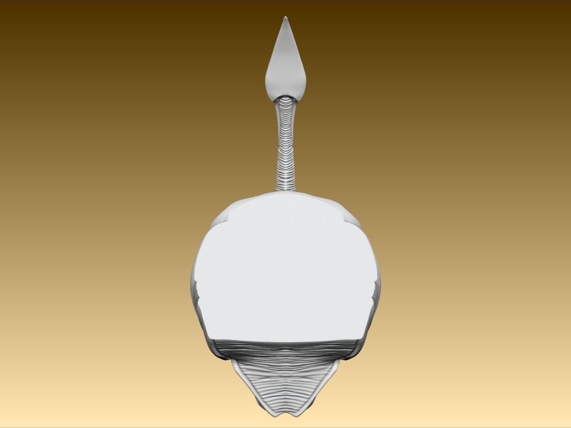 Guyver Unit 1 Blue 1986 Head 3D print model_11