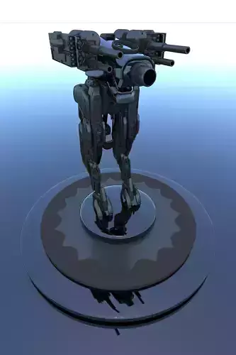 Cyborg Mecha Robot SciFi