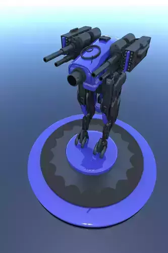 Cyborg Mecha Robot SciFi