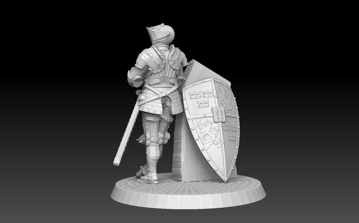Knight of Sweden 3D print model_4