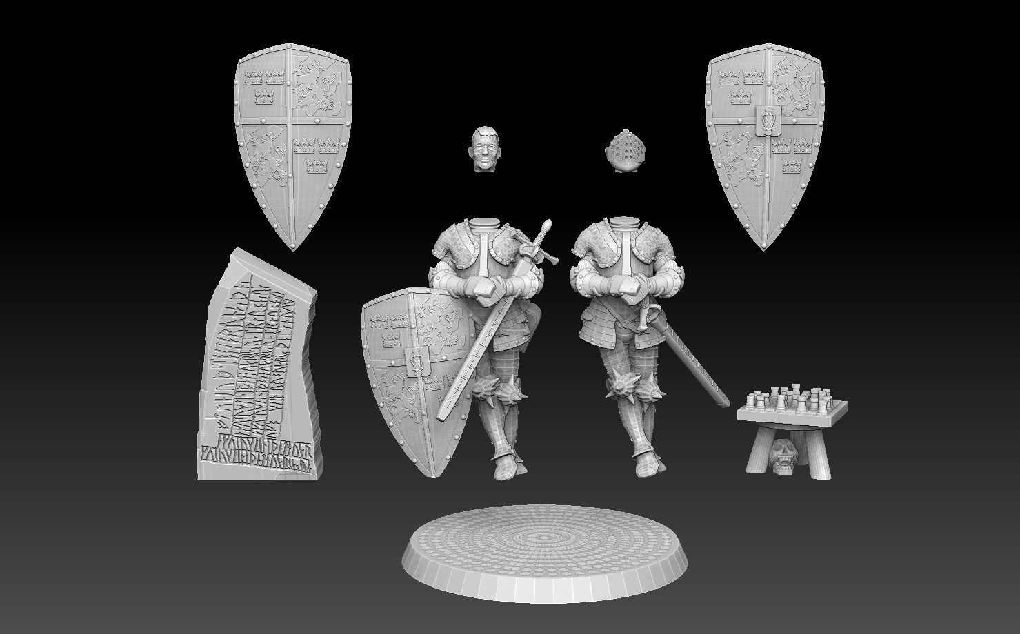 Knight of Sweden 3D print model_5