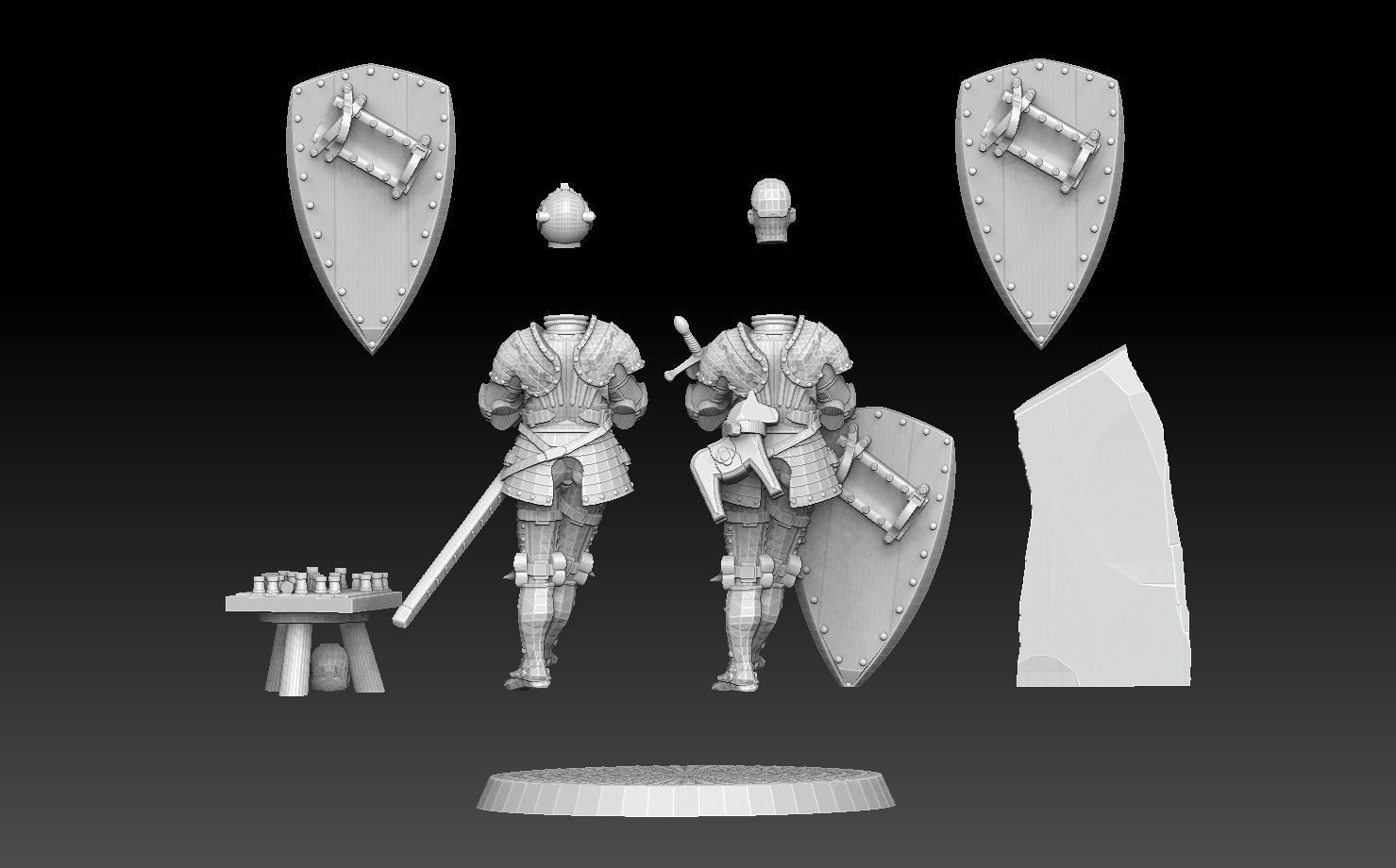 Knight of Sweden 3D print model_6