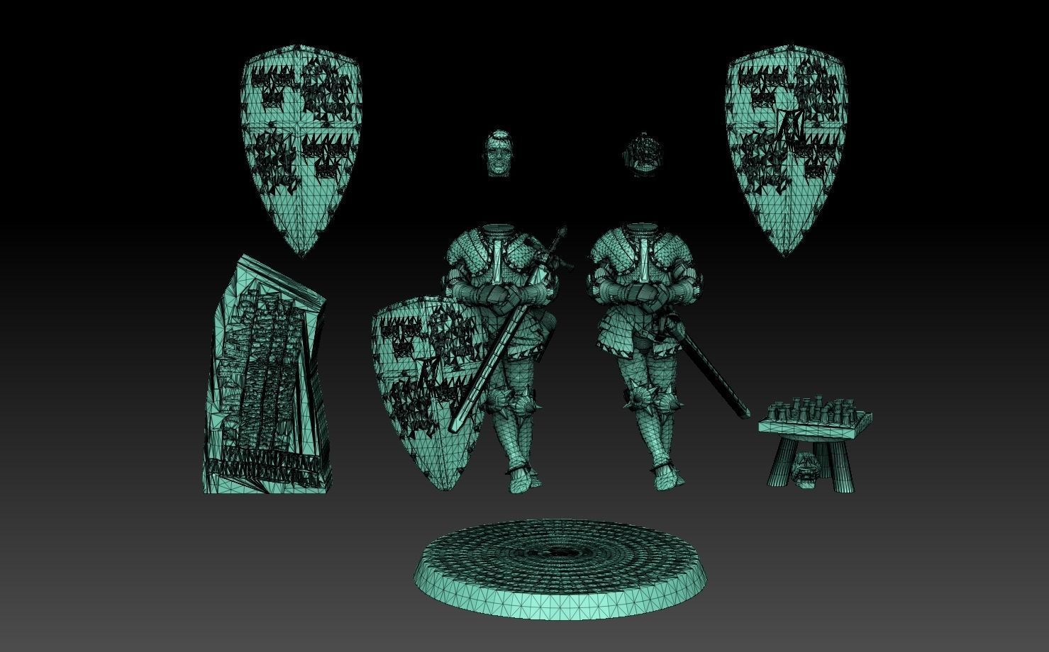 Knight of Sweden 3D print model_11