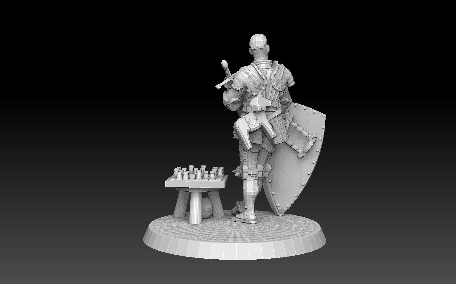 Knight of Sweden 3D print model_2