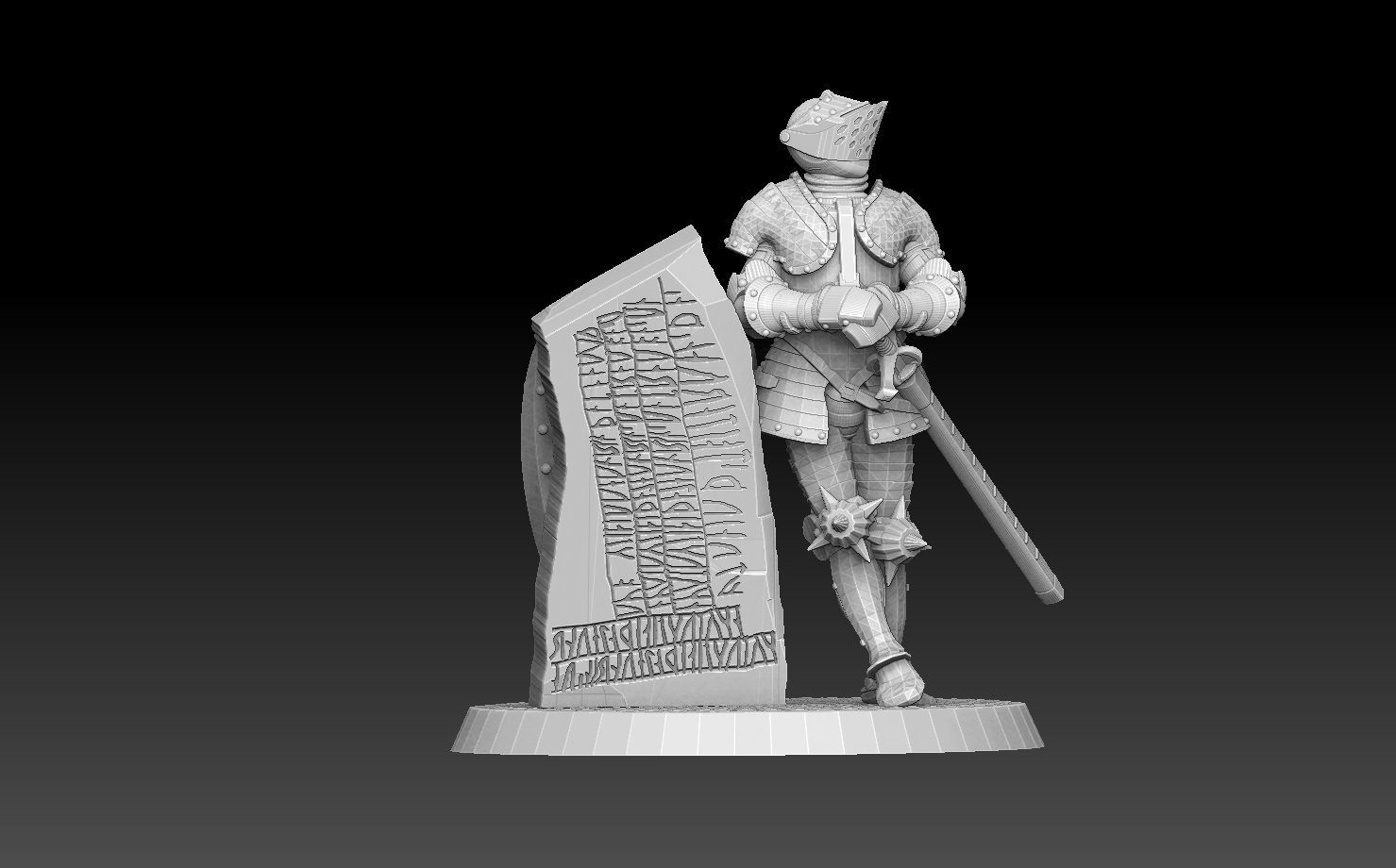 Knight of Sweden 3D print model_3