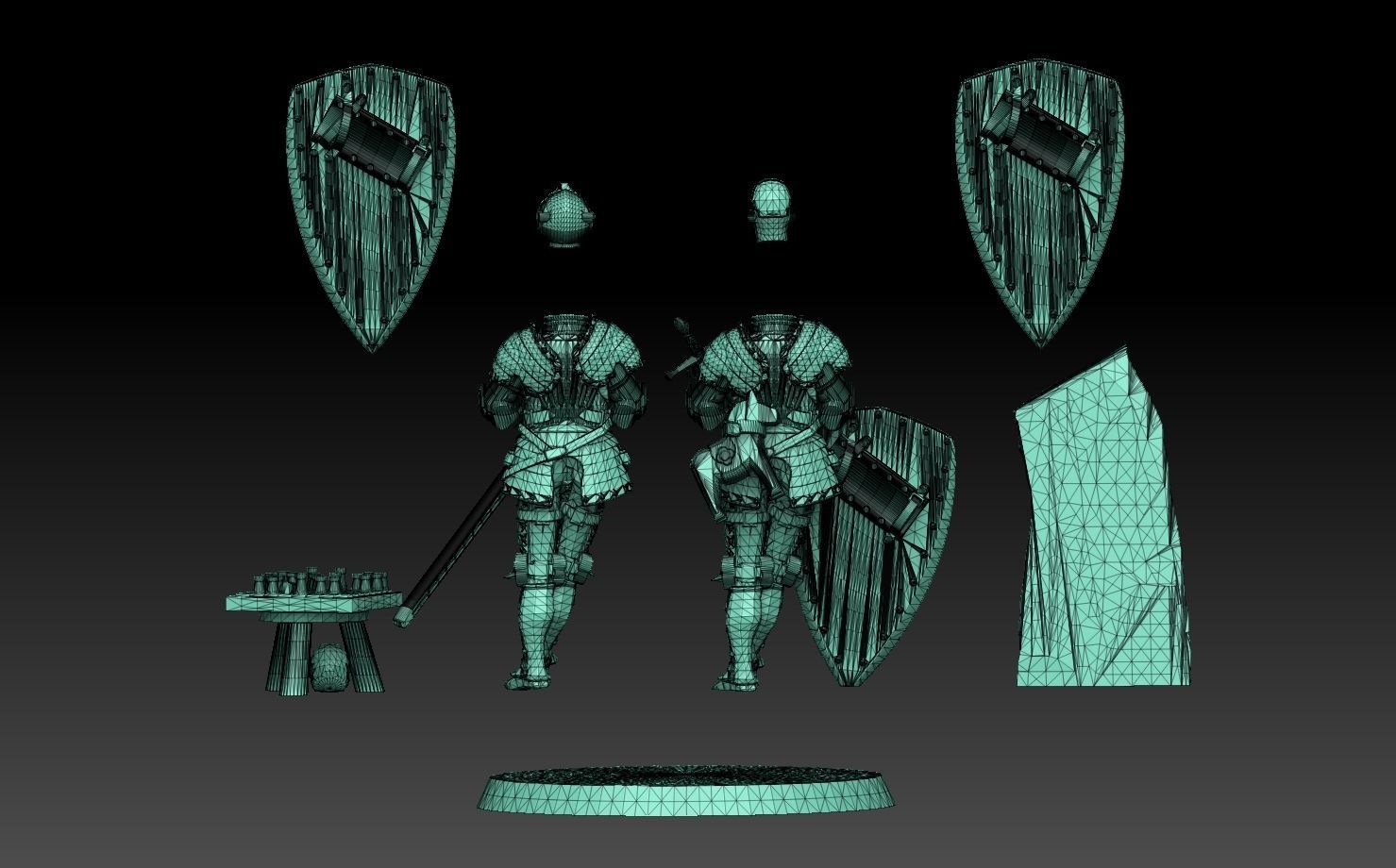 Knight of Sweden 3D print model_10