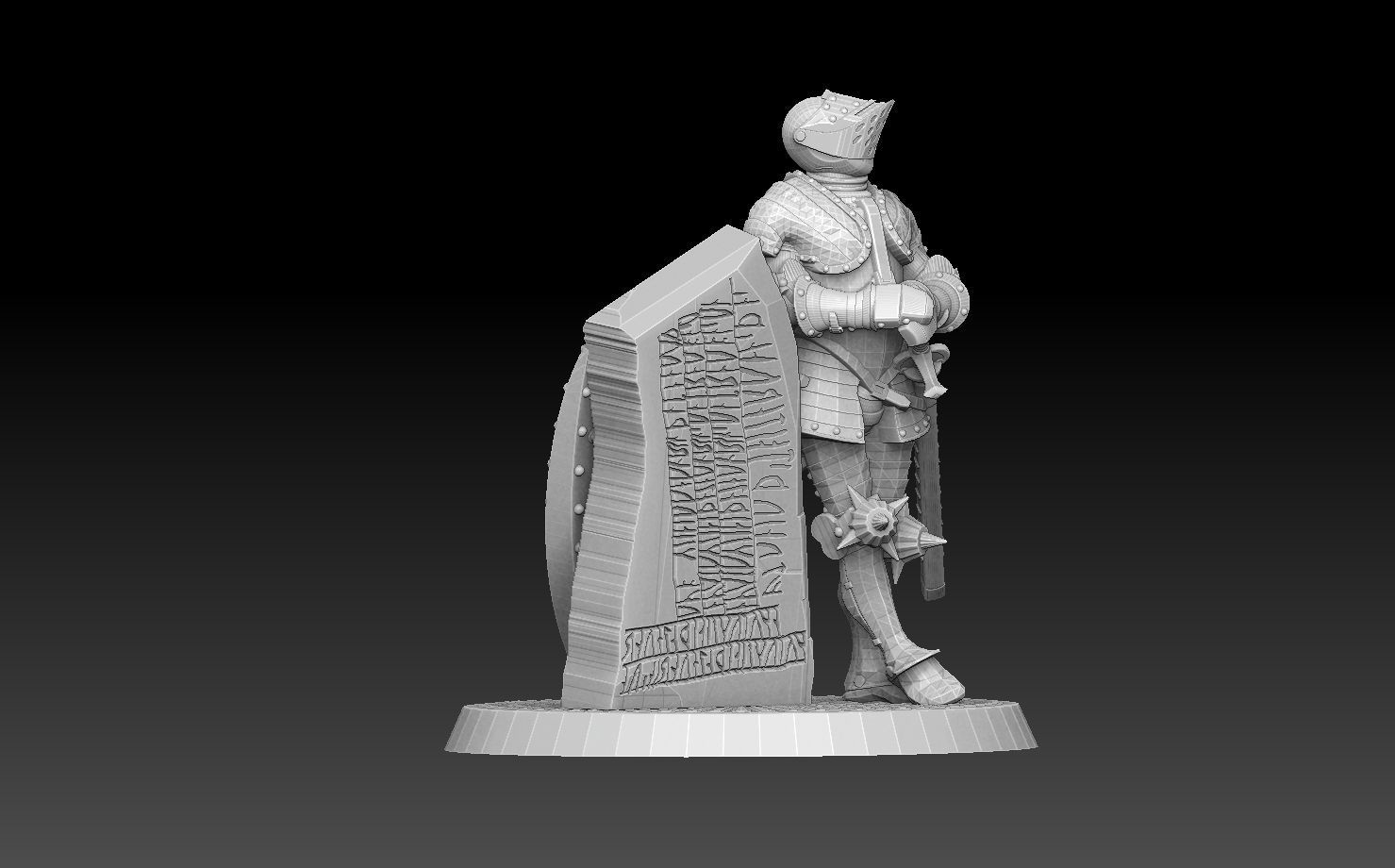 Knight of Sweden 3D print model_8
