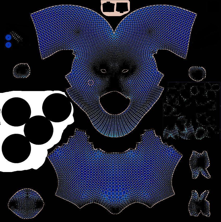 Alucard from Hellsing Anime 3D Rigged Low-poly 3D model_25