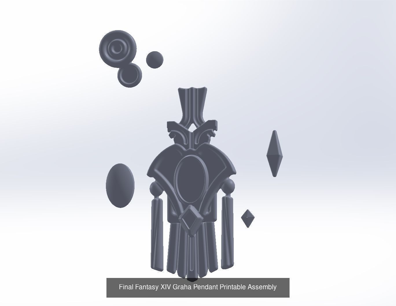 Final Fantasy Printable Models 3D Model Collection_16