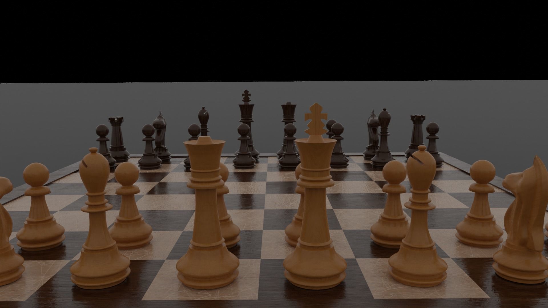 Chess Essentials Asset Pack Low-poly 3D model_7
