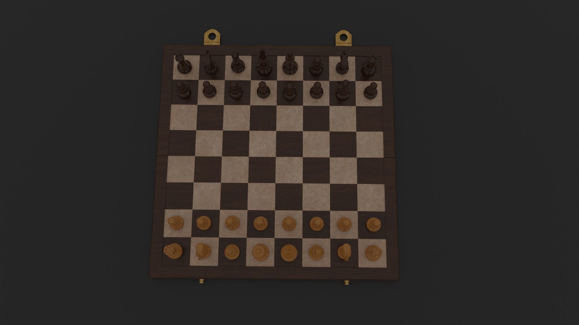 Chess Essentials Asset Pack Low-poly 3D model_2
