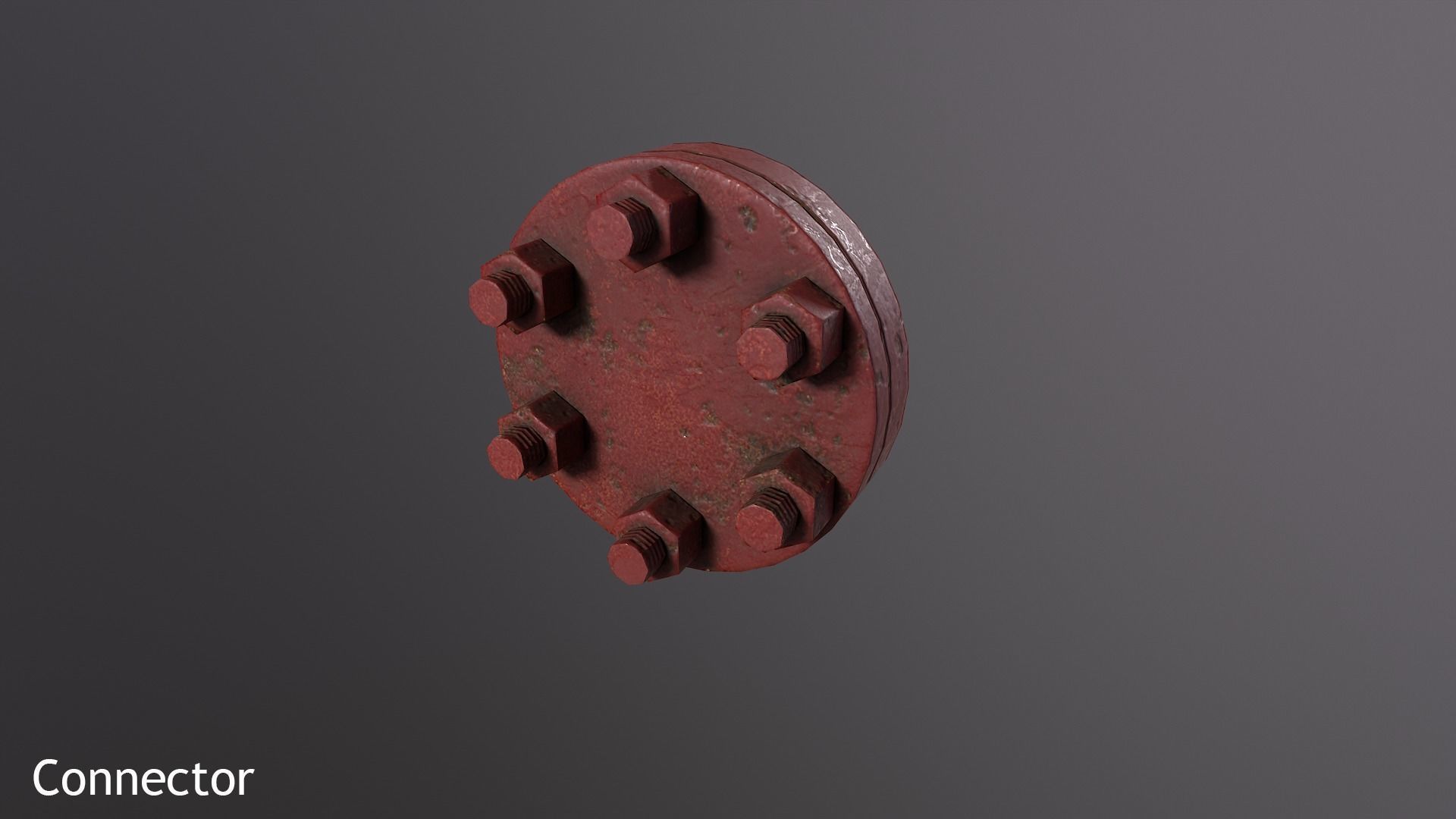 Modular Sprinkler System Low-poly 3D model_9