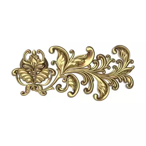  decorative pattern ready for 3D printing