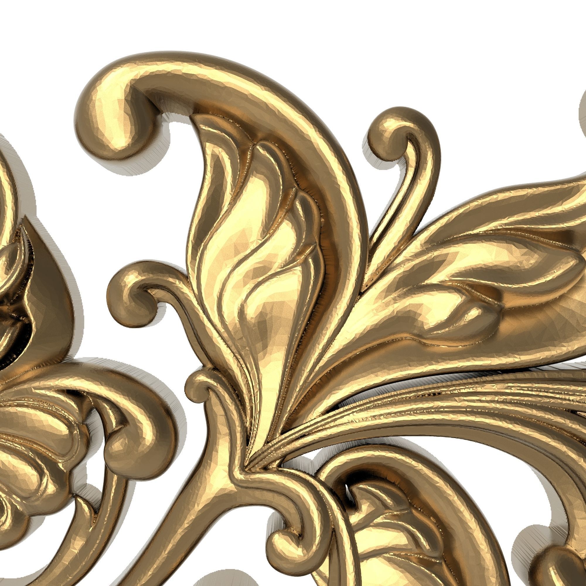 decorative pattern ready for 3D printing 3D model_1