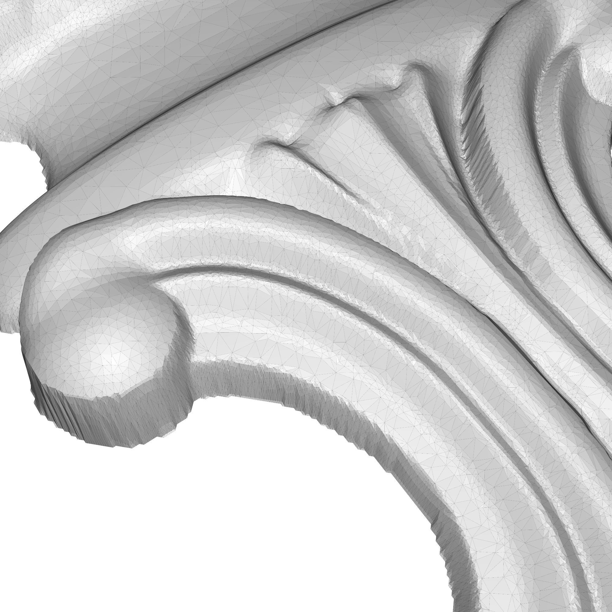 decorative pattern ready for 3D printing 3D model_9