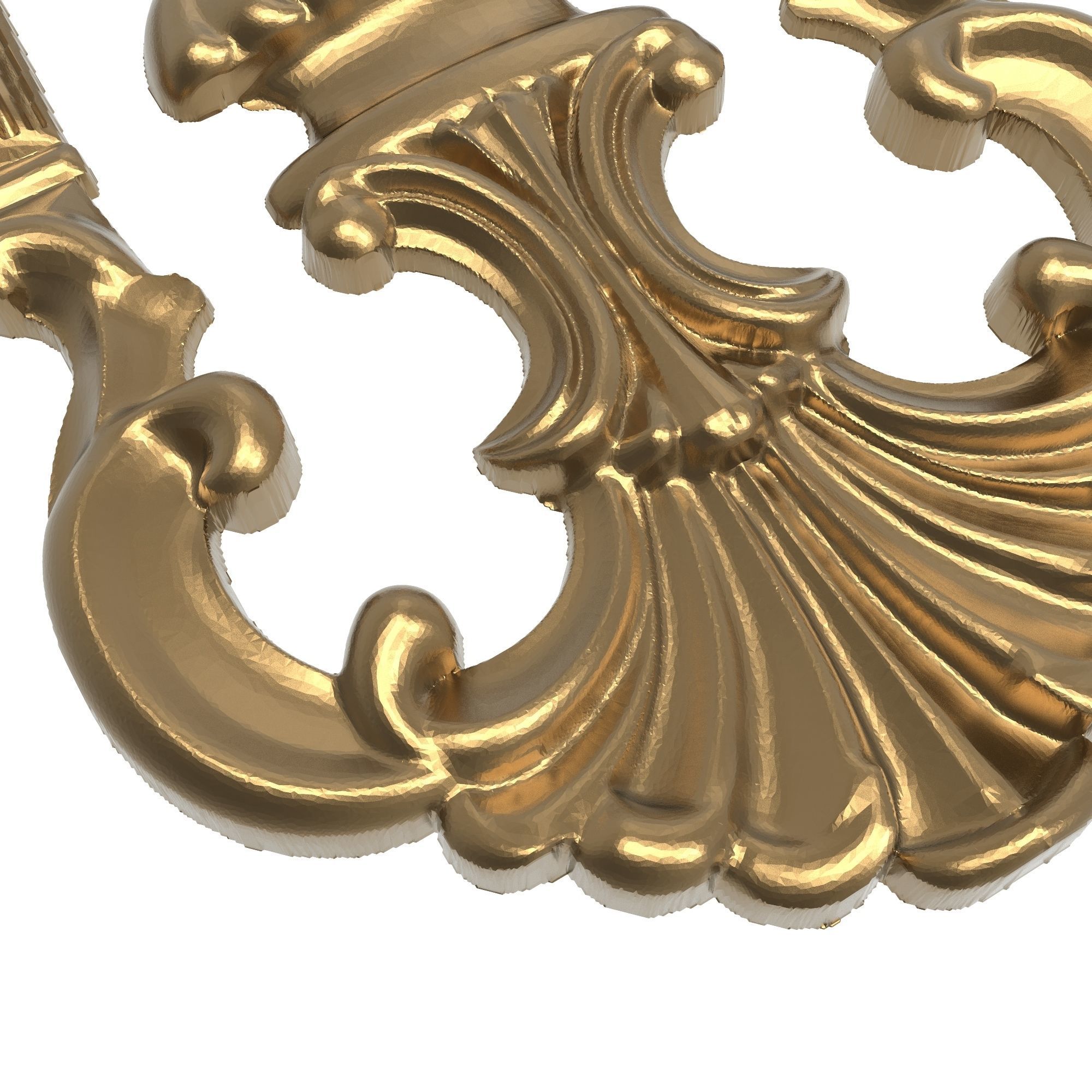 decorative pattern ready for 3D printing 3D model_6