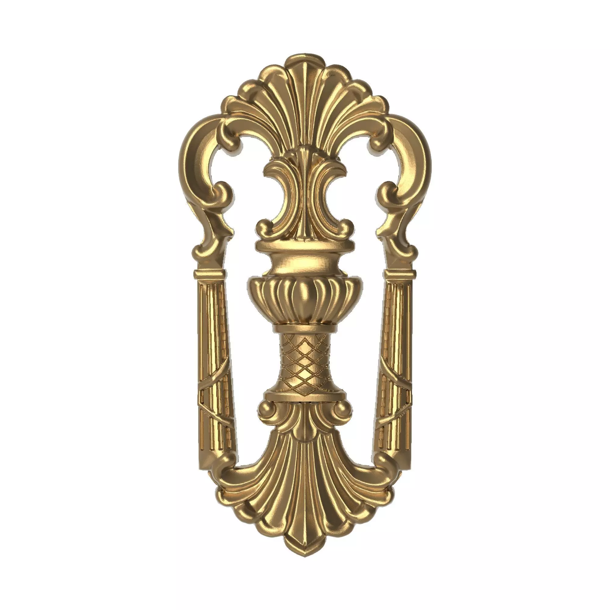 decorative pattern ready for 3D printing 3D model_0