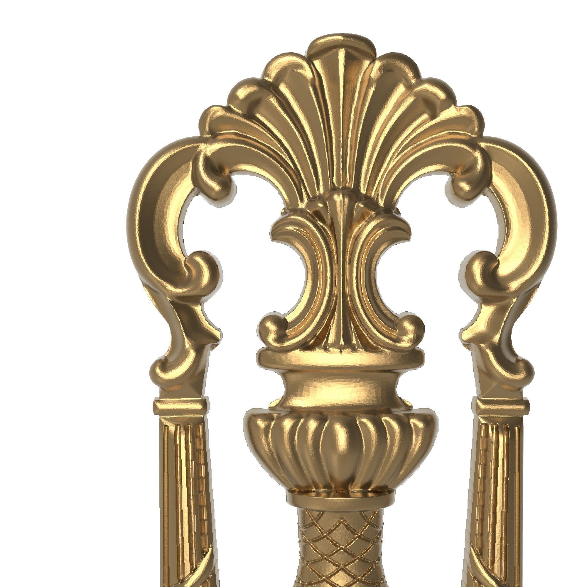 decorative pattern ready for 3D printing 3D model_1