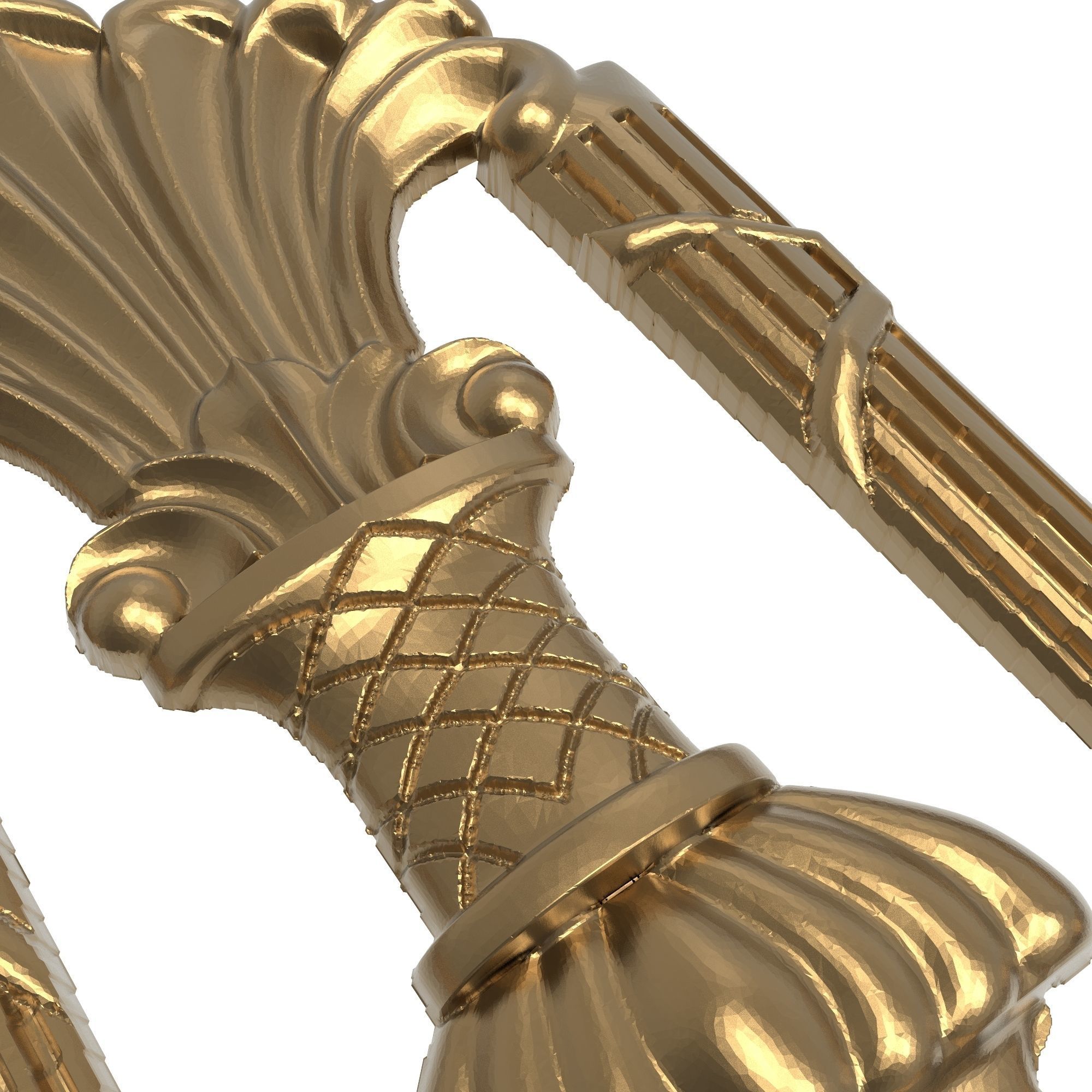 decorative pattern ready for 3D printing 3D model_7