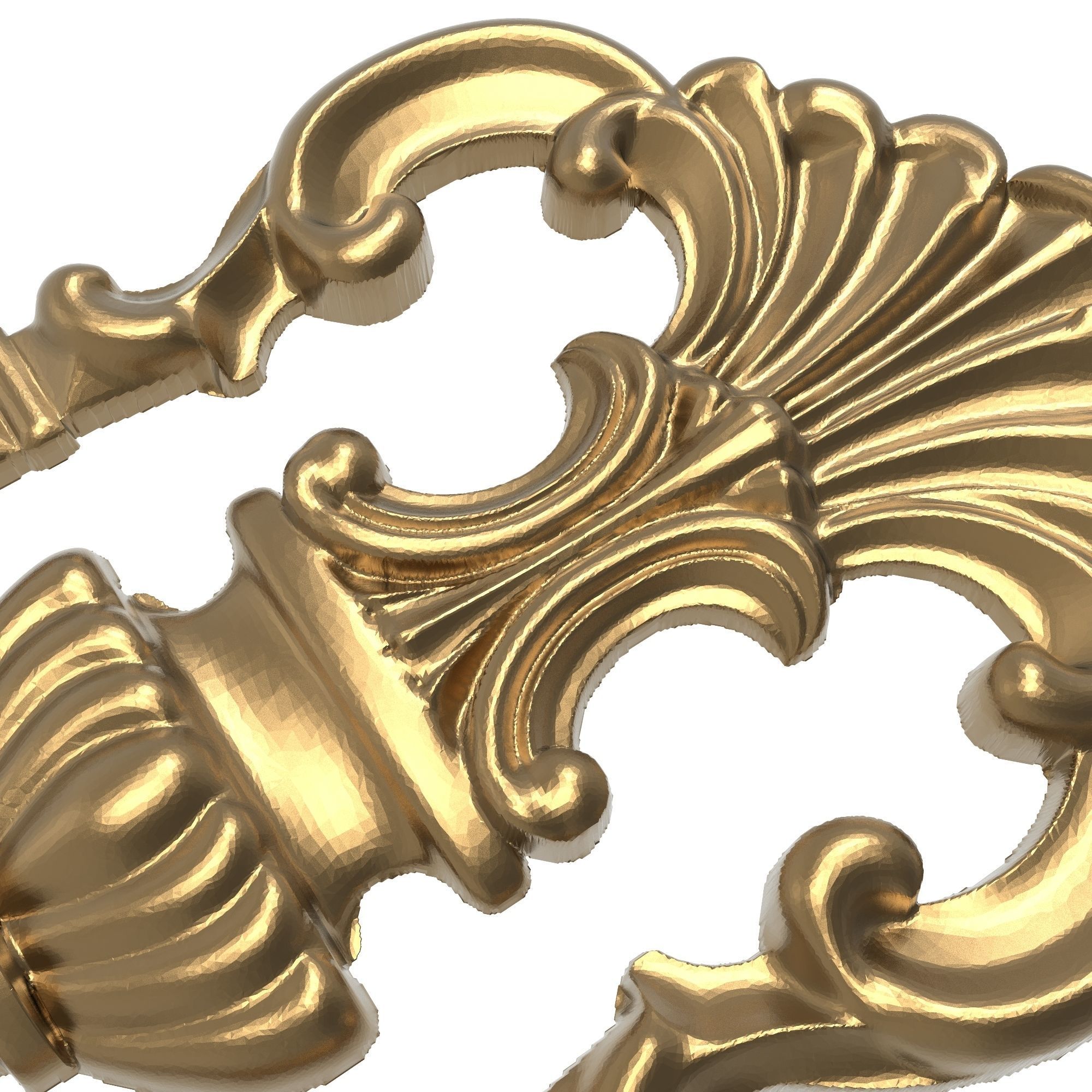 decorative pattern ready for 3D printing 3D model_3