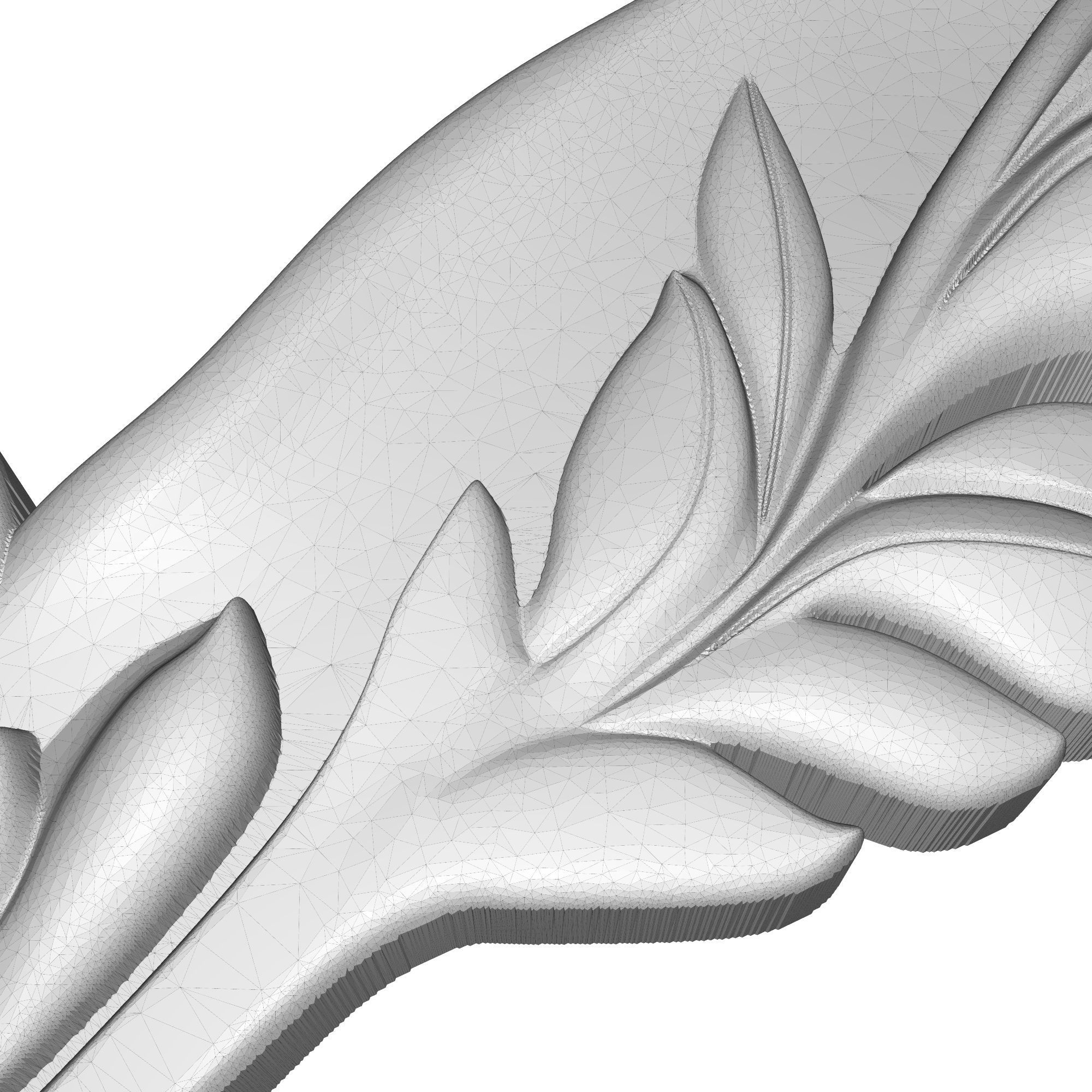 decorative pattern ready for 3D printing 3D model_7