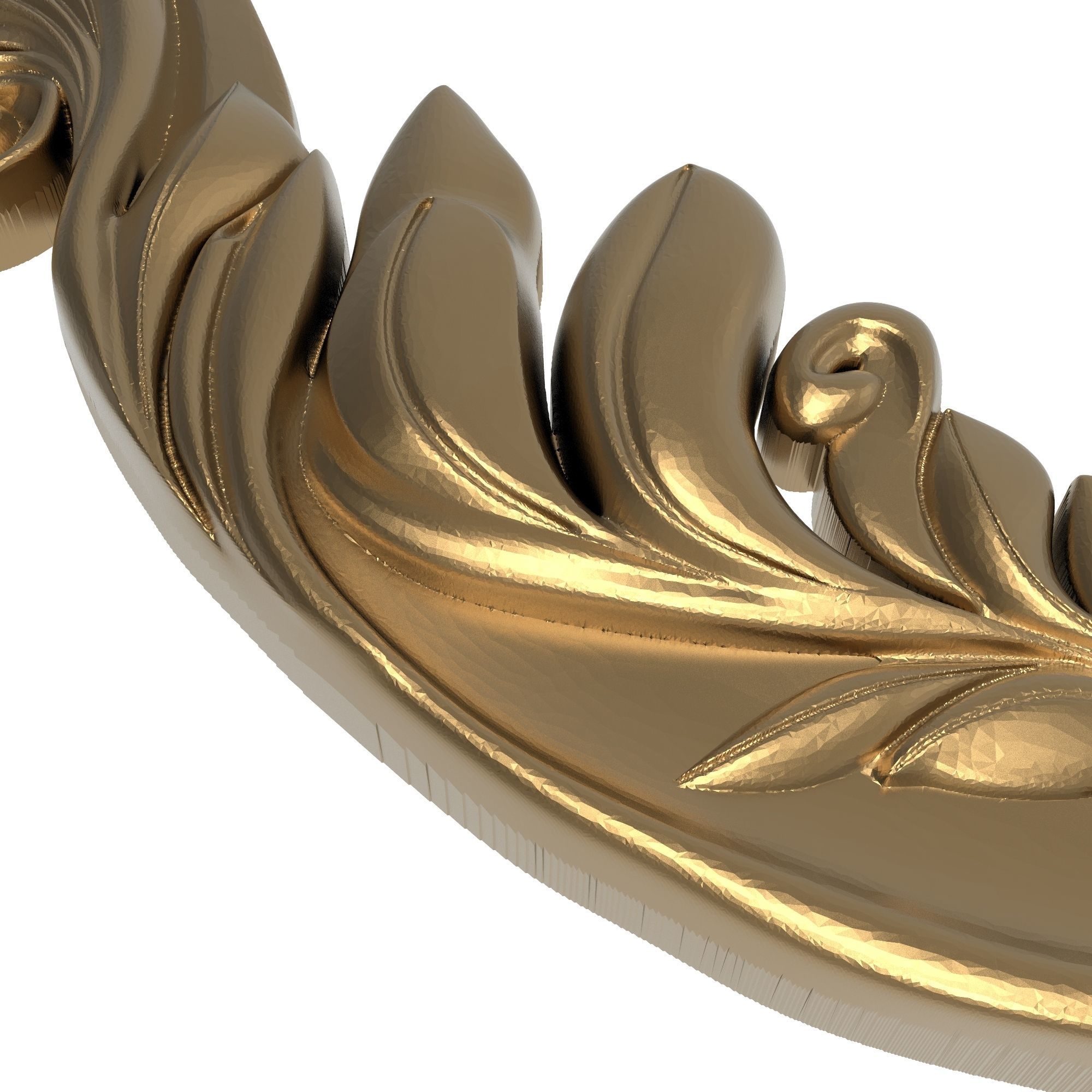 decorative pattern ready for 3D printing 3D model_5