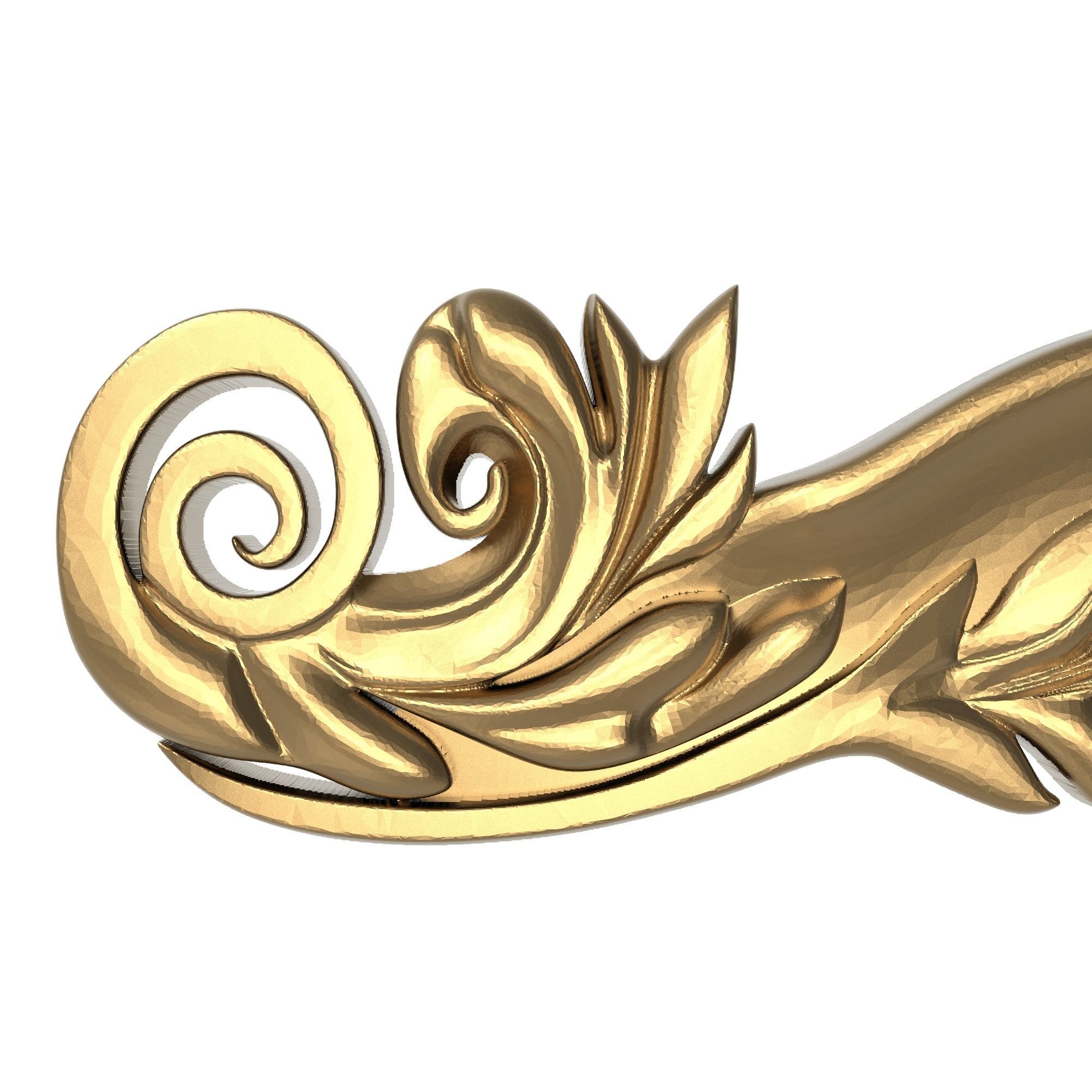 decorative pattern ready for 3D printing 3D model_1