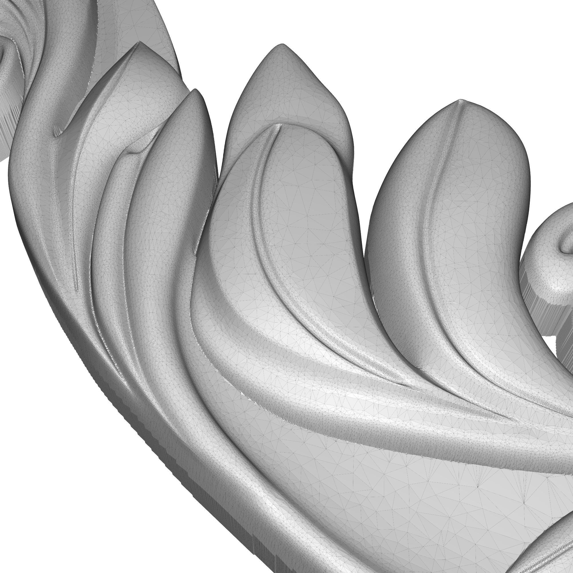 decorative pattern ready for 3D printing 3D model_6