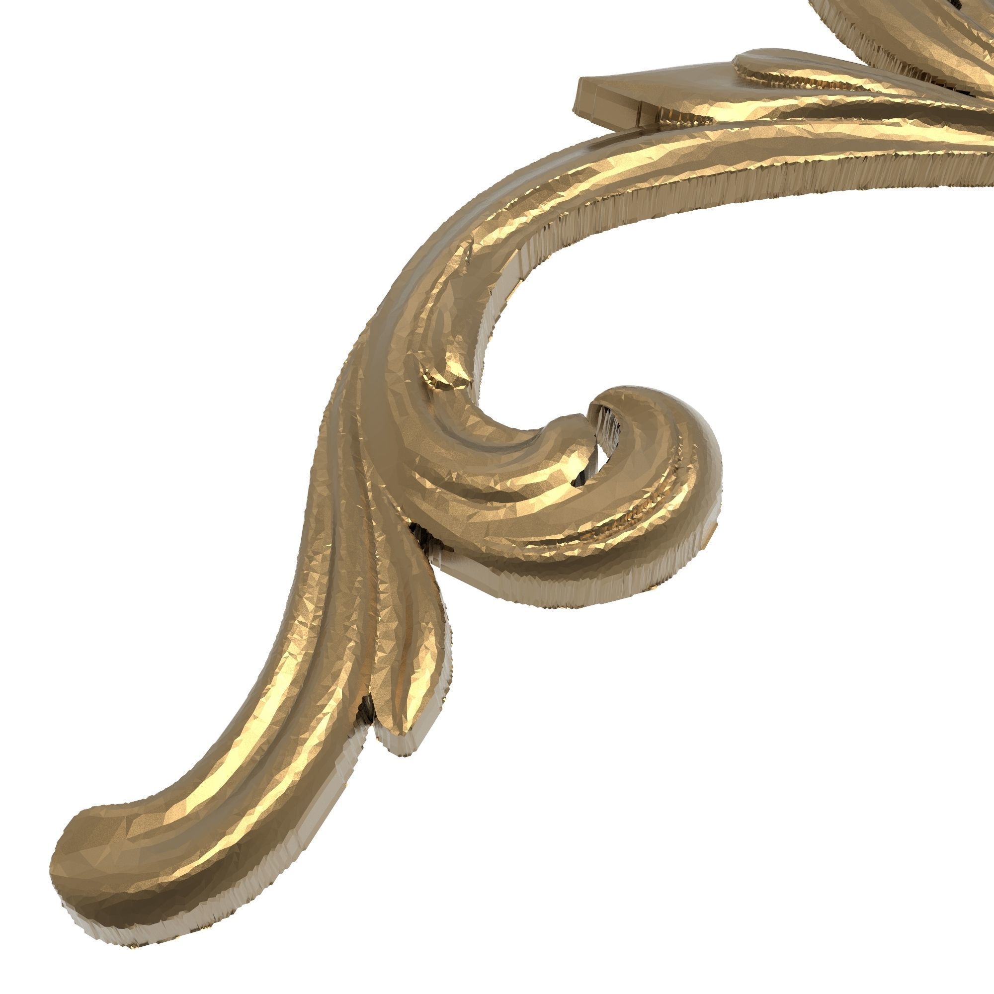 decorative pattern ready for 3D printing 3D model_7