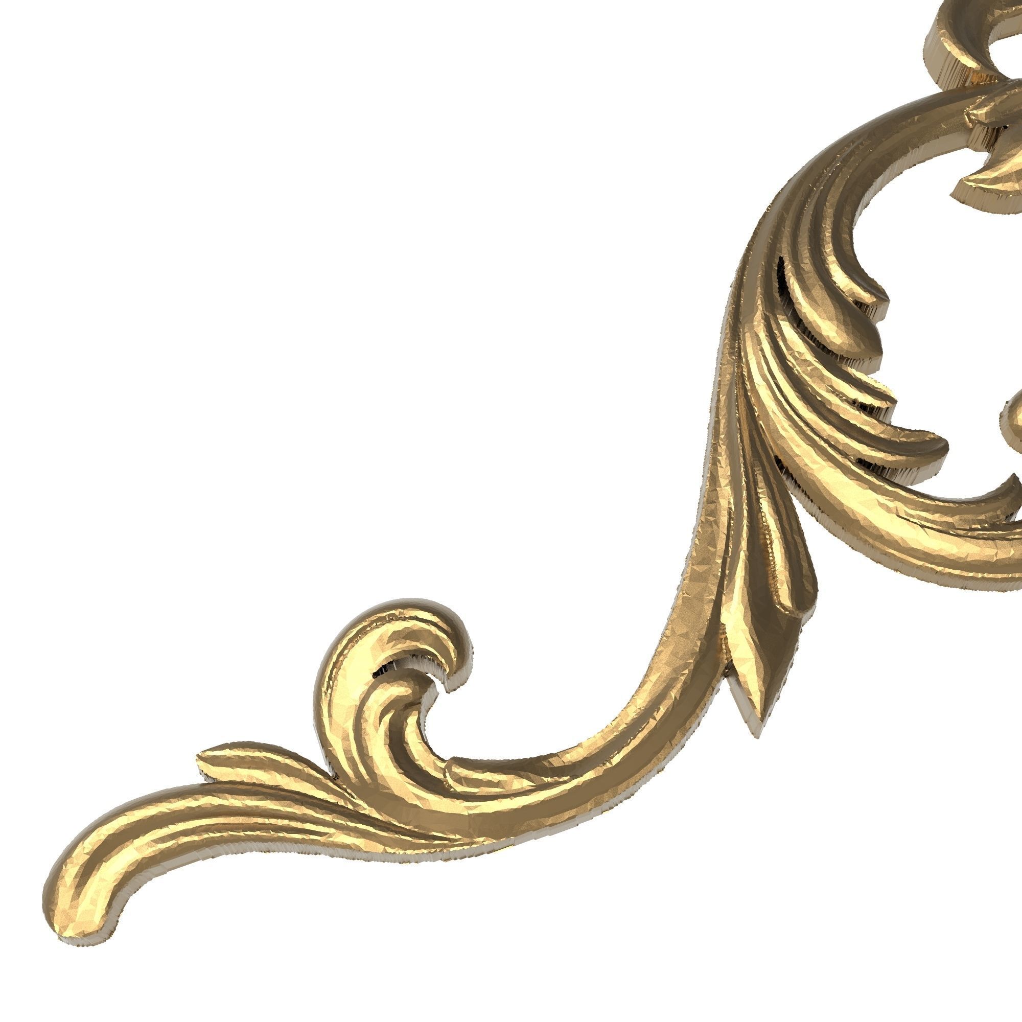 decorative pattern ready for 3D printing 3D model_2