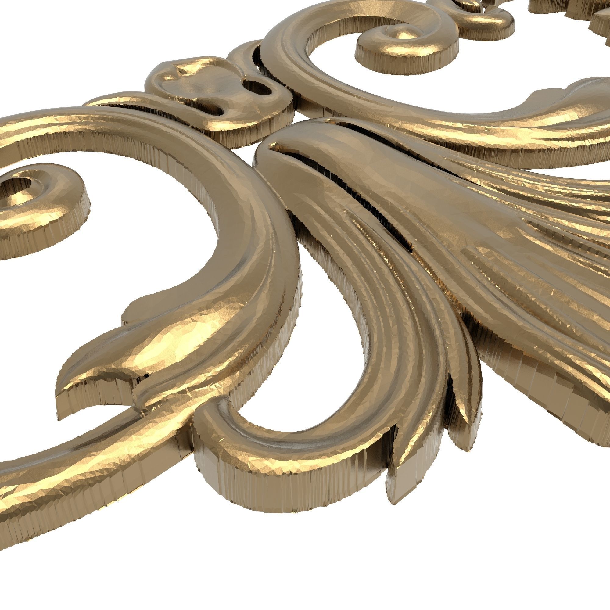 decorative pattern ready for 3D printing 3D model_6