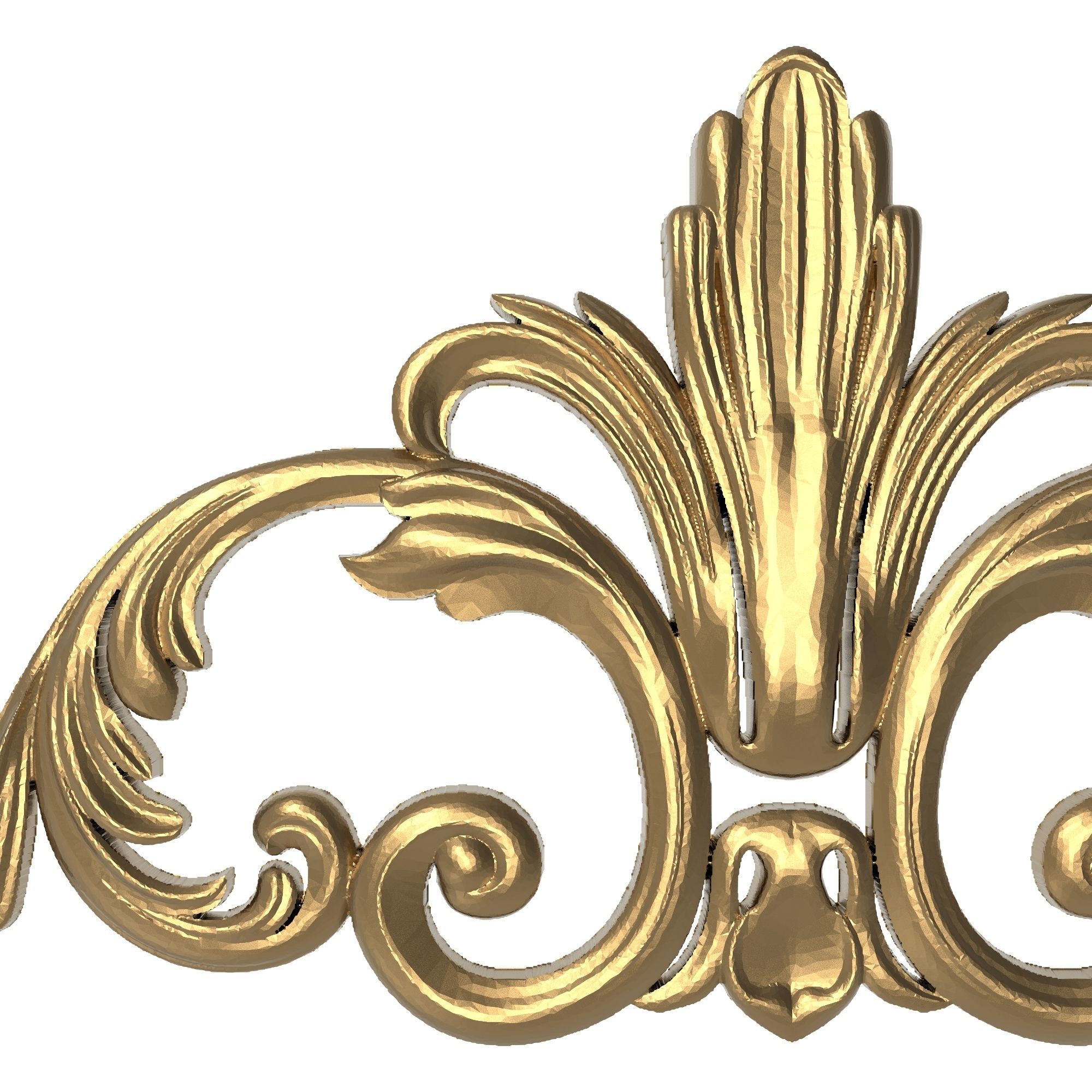 decorative pattern ready for 3D printing 3D model_1