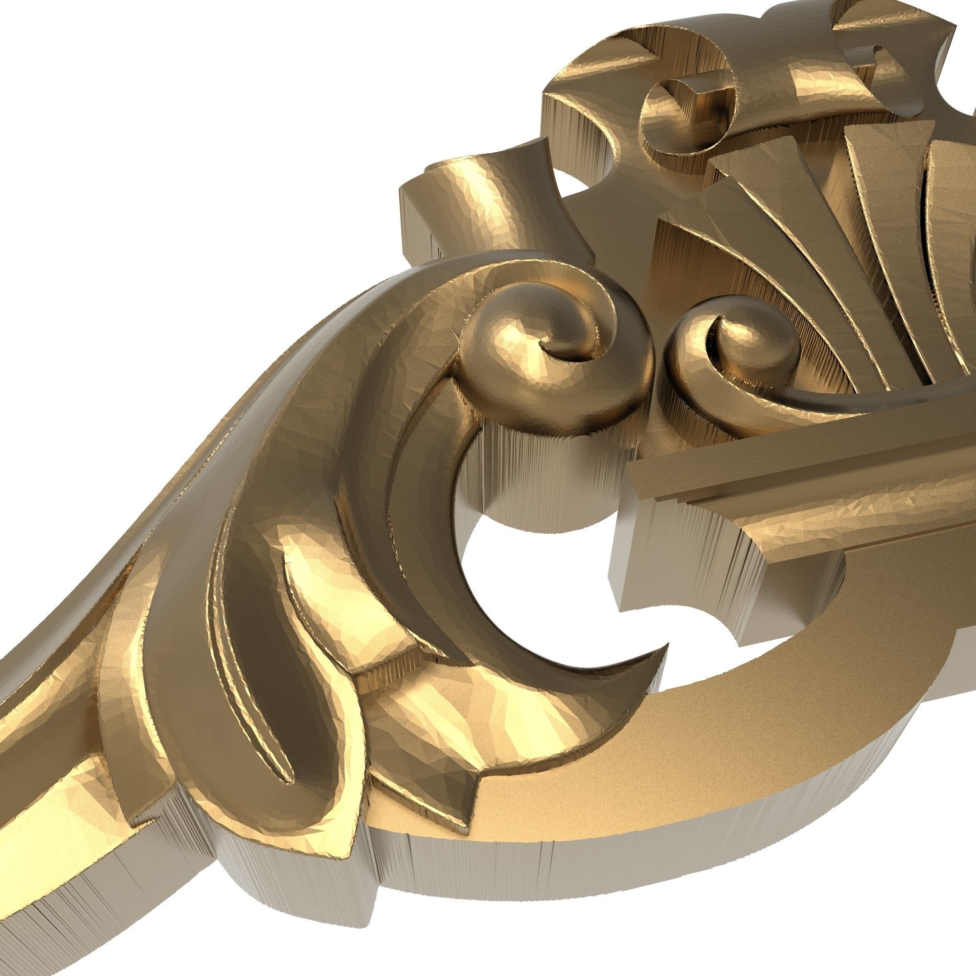 decorative pattern ready for 3D printing 3D model_1