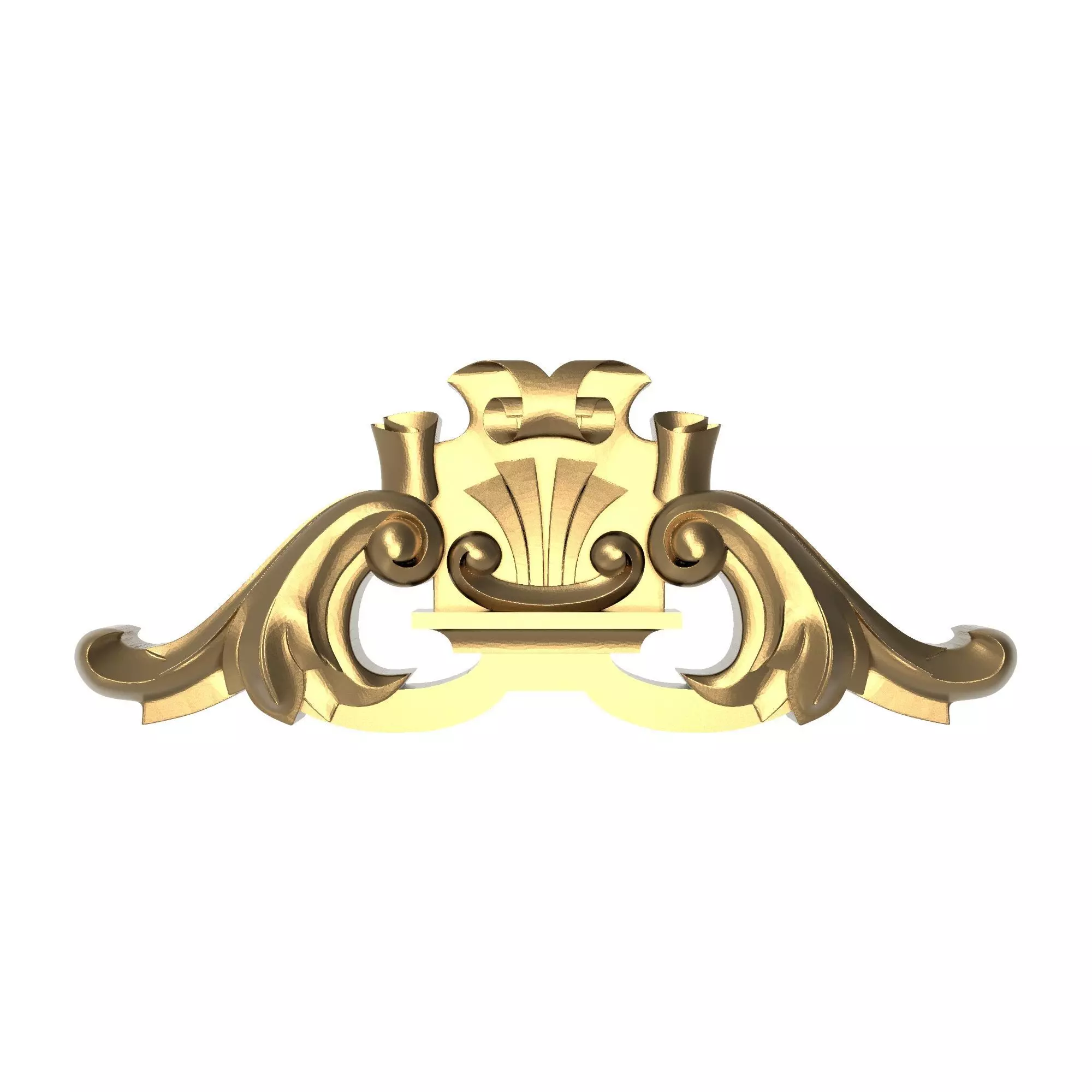 decorative pattern ready for 3D printing 3D model_0