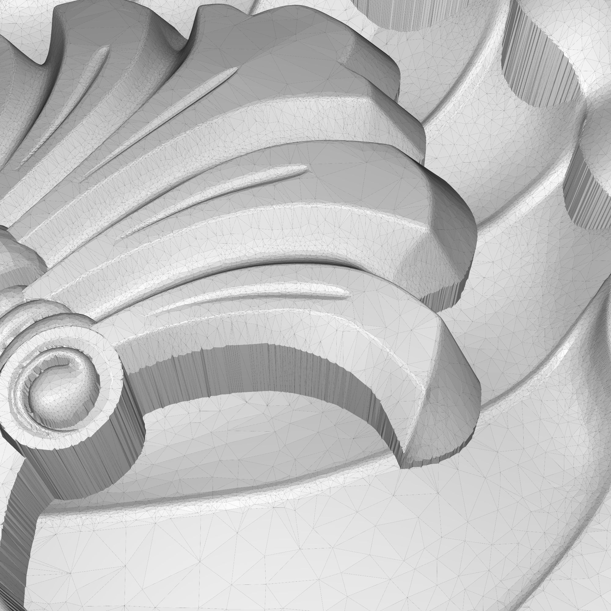 decorative pattern ready for 3D printing 3D model_7