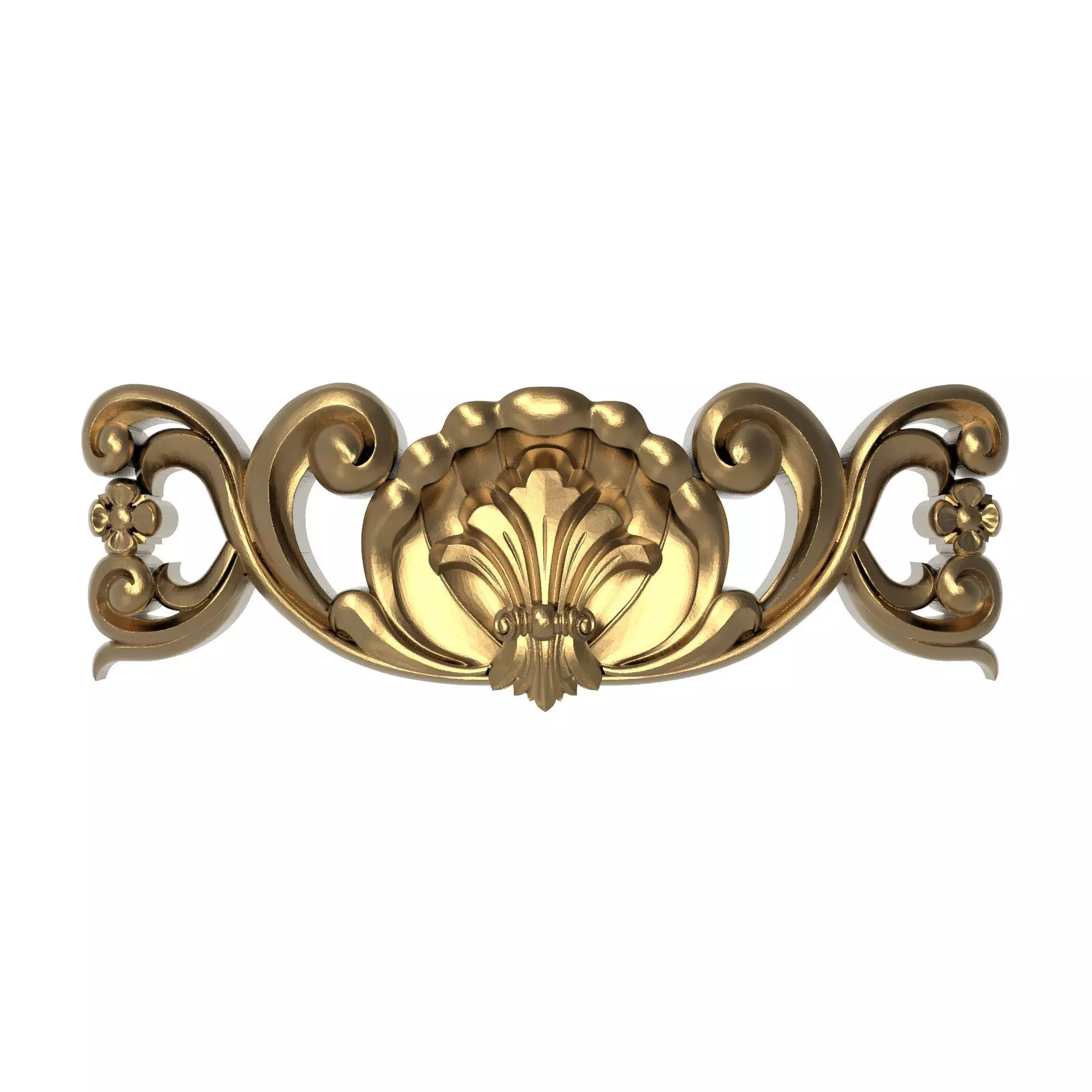 decorative pattern ready for 3D printing 3D model_0