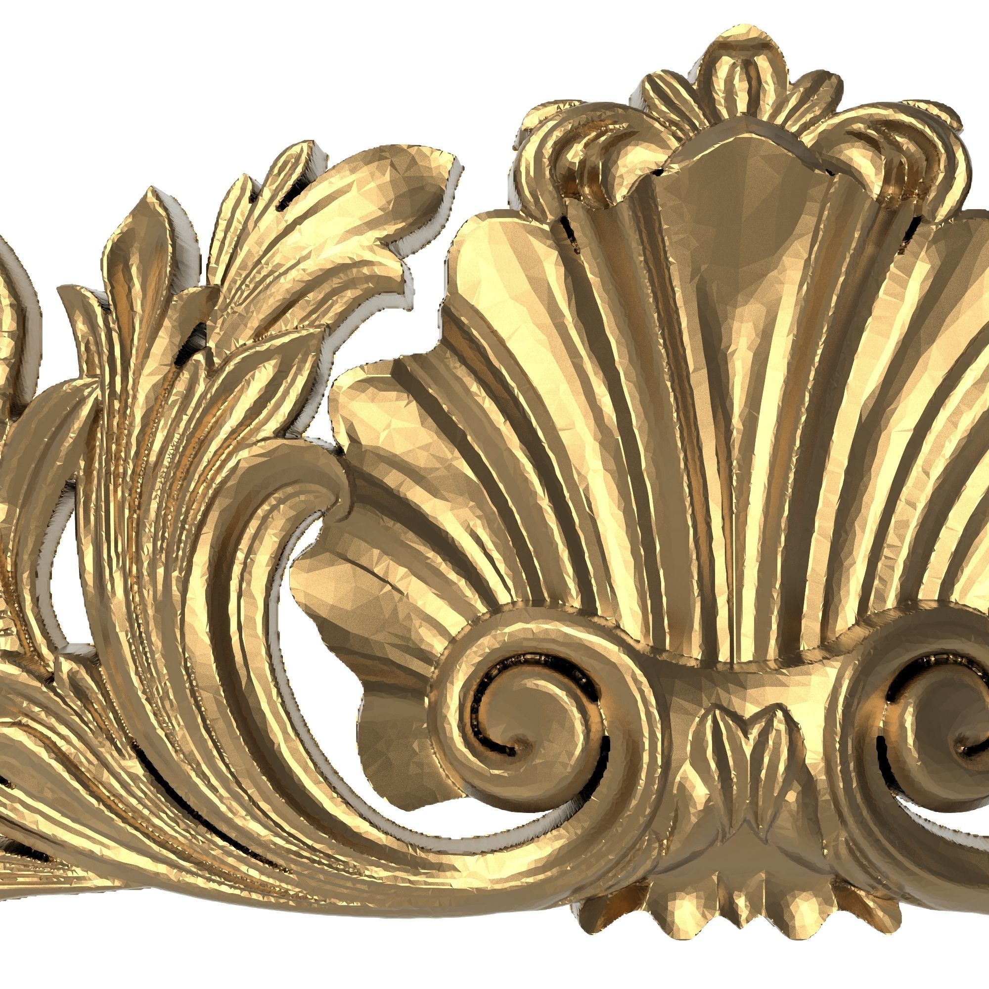 decorative pattern ready for 3D printing 3D model_1