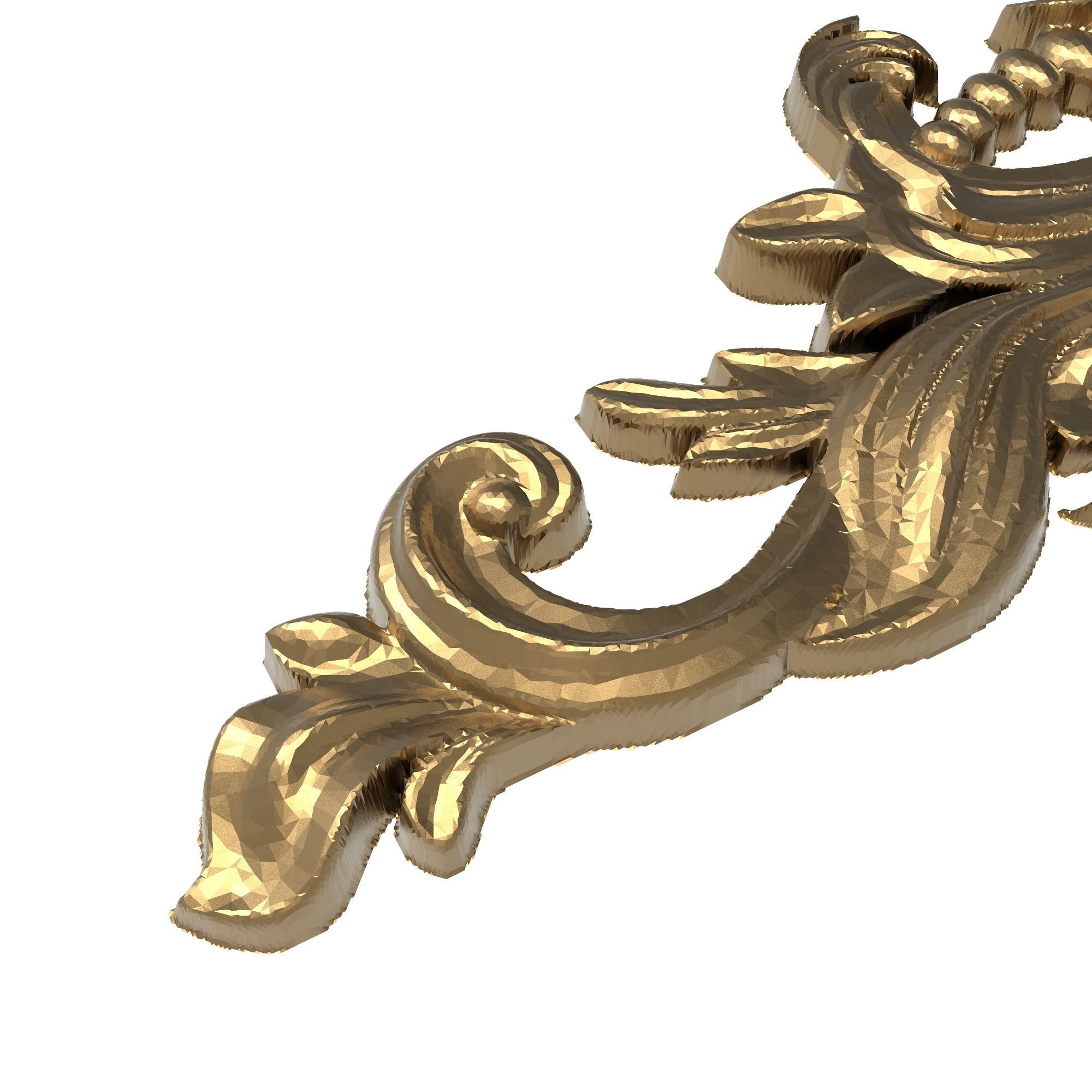 decorative pattern ready for 3D printing 3D model_3