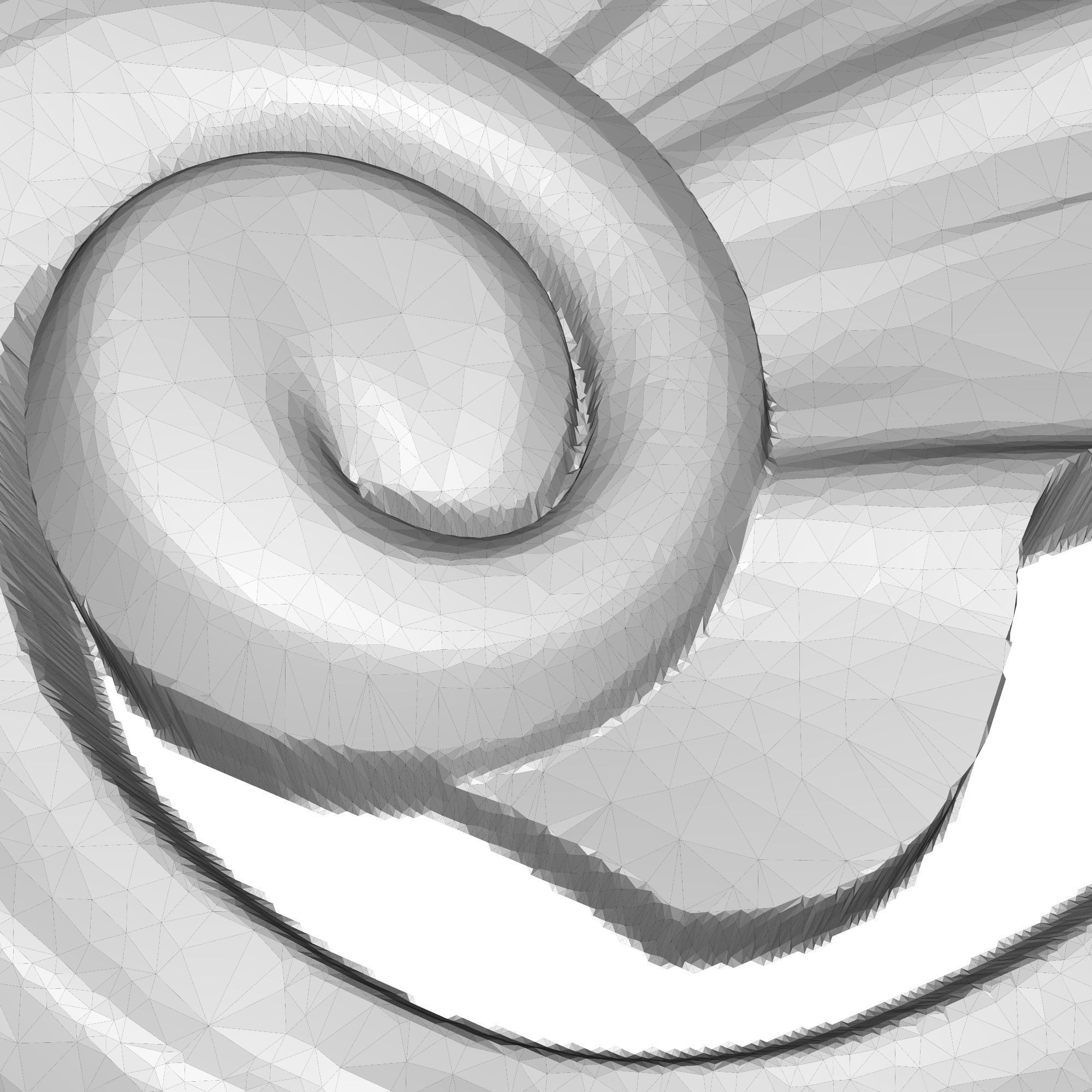 decorative pattern ready for 3D printing 3D model_6