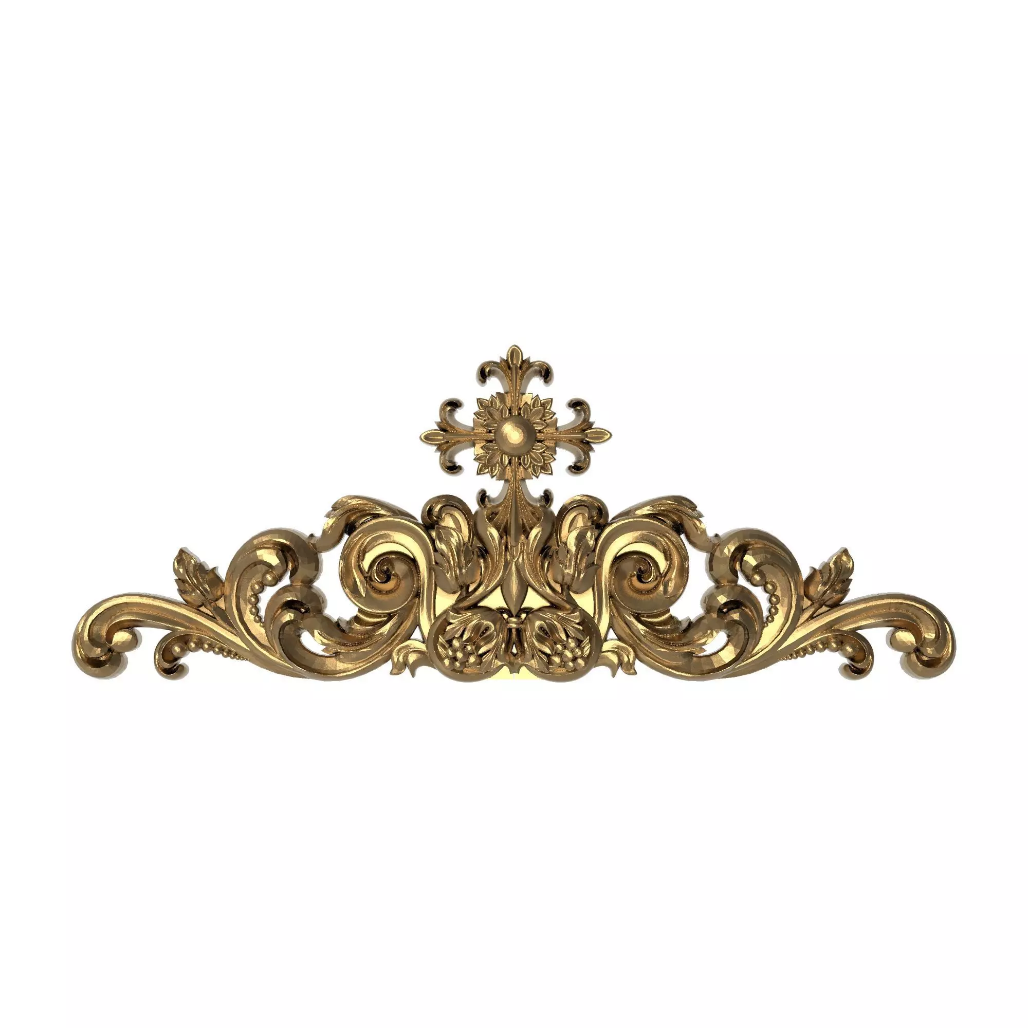 decorative pattern ready for 3D printing 3D model_0