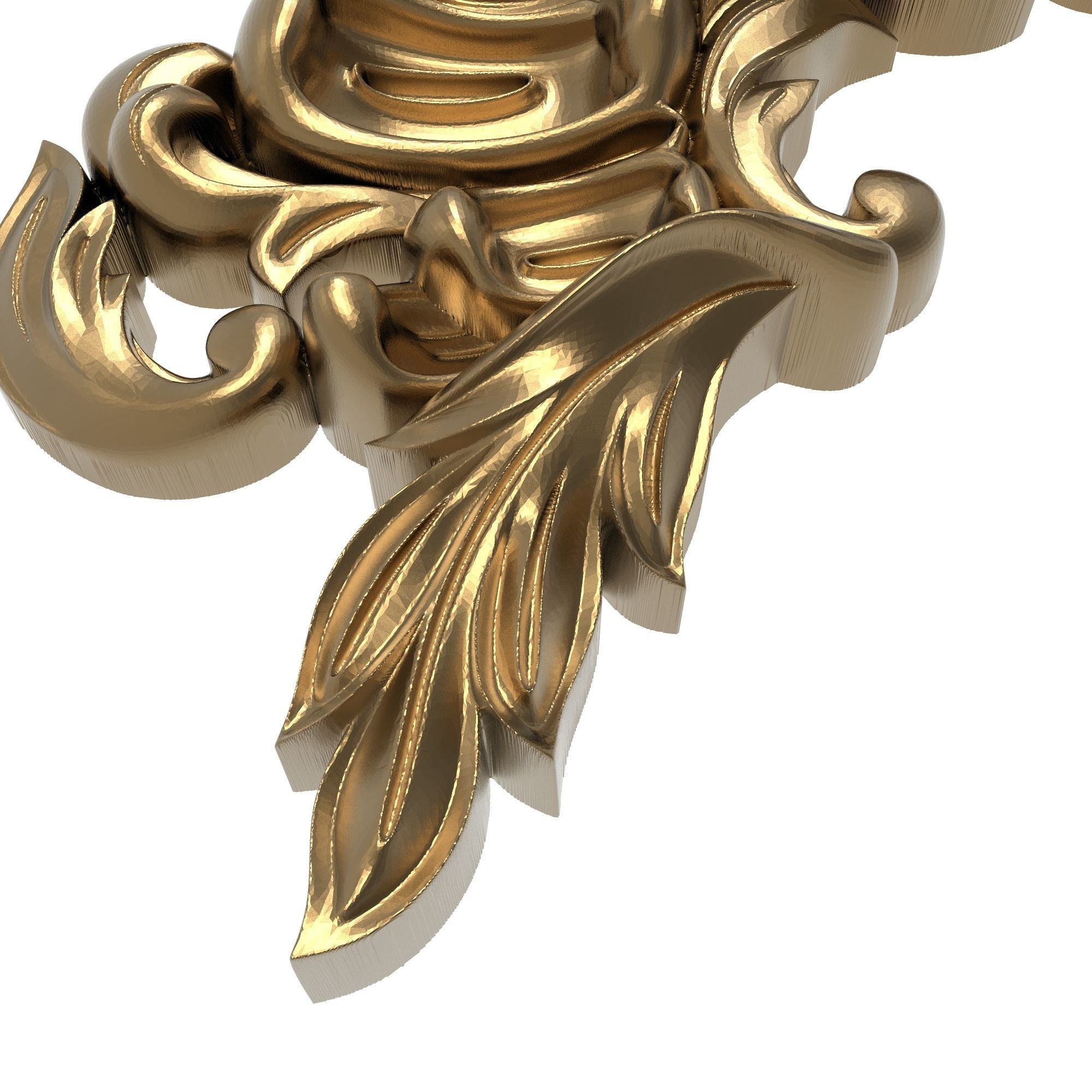 decorative pattern ready for 3D printing 3D model_7