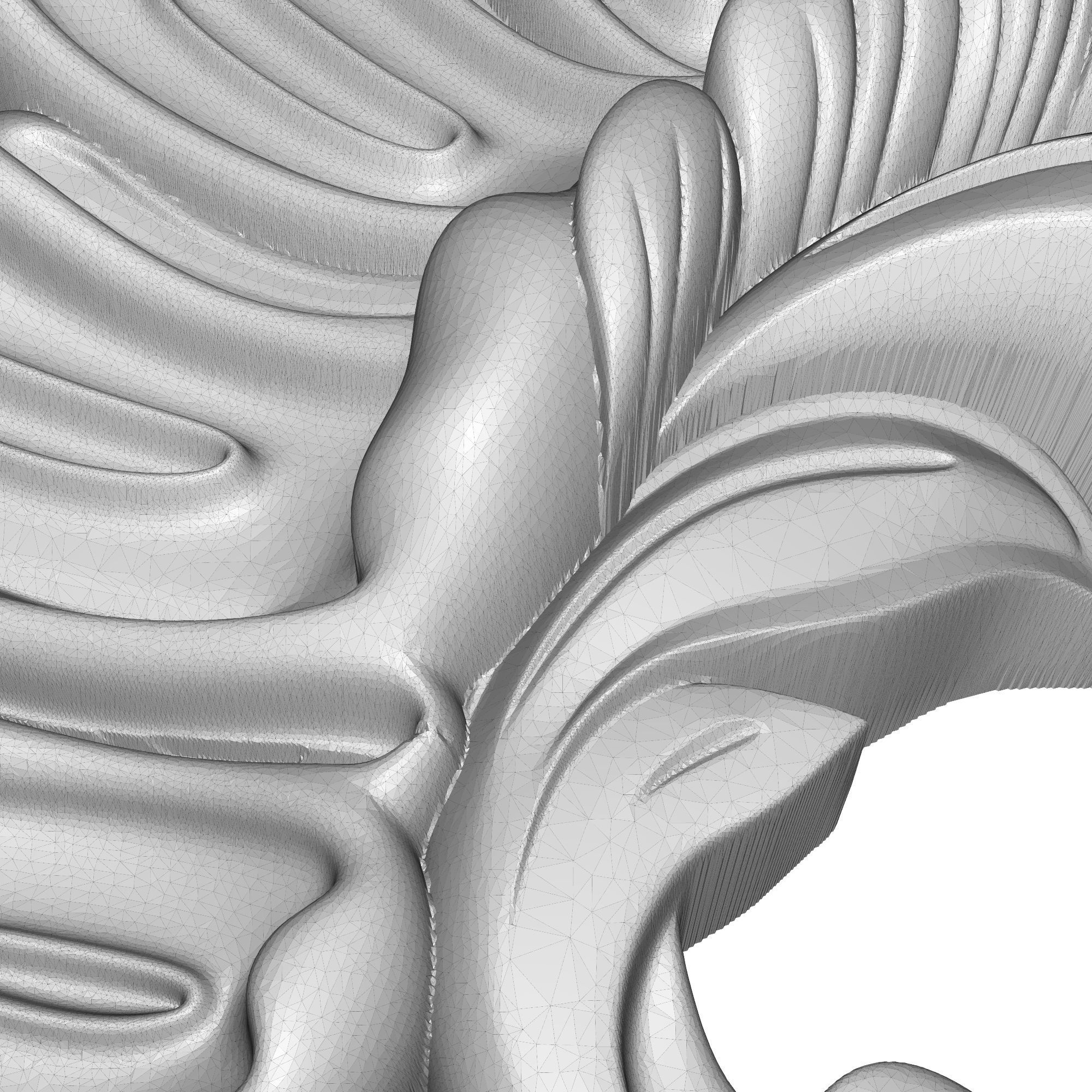 decorative pattern ready for 3D printing 3D model_10